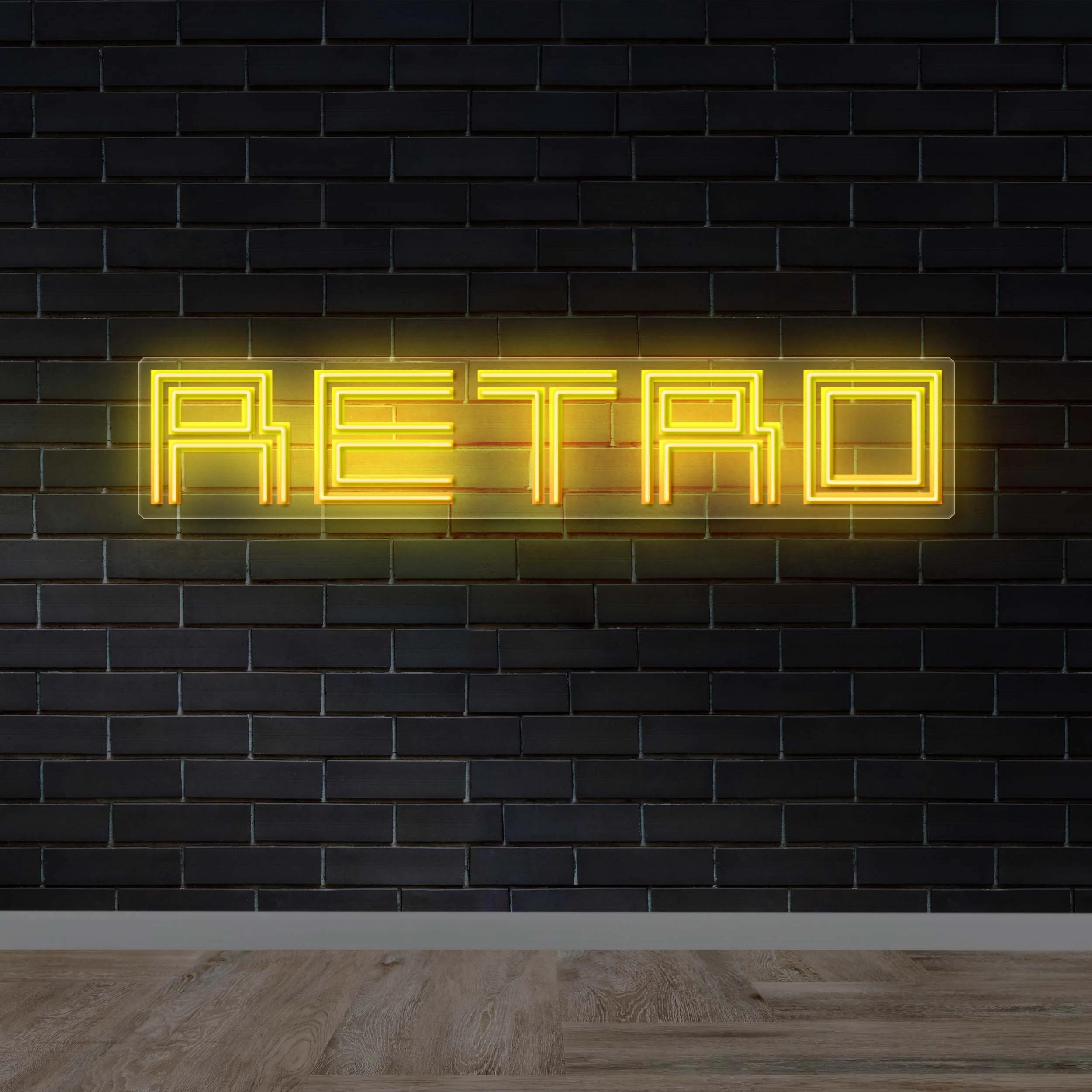 RETRO - Premium Neon Artwork