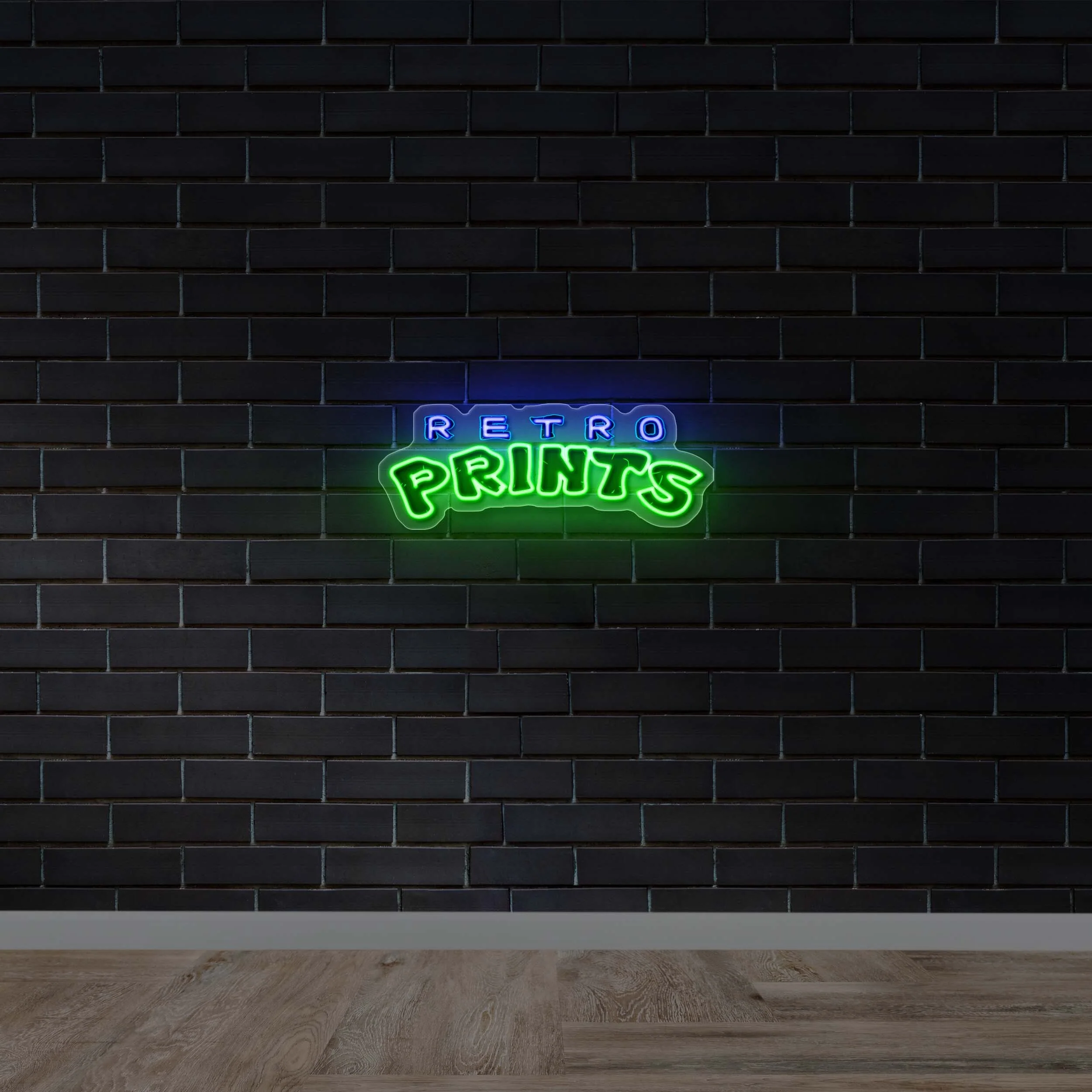 RETRO PRINTS II - Premium Neon Artwork