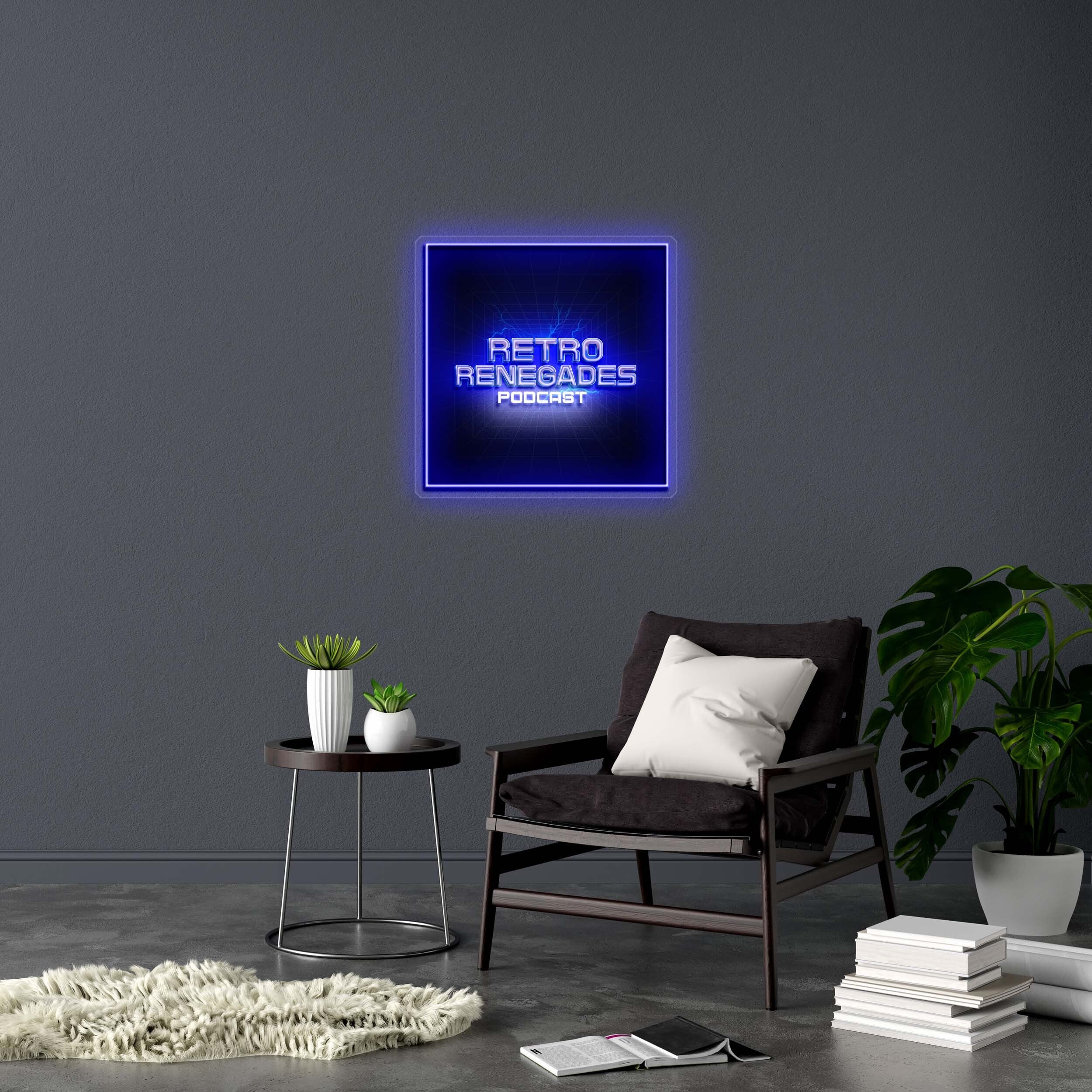 RETRO RENEGADES - Premium Neon Artwork