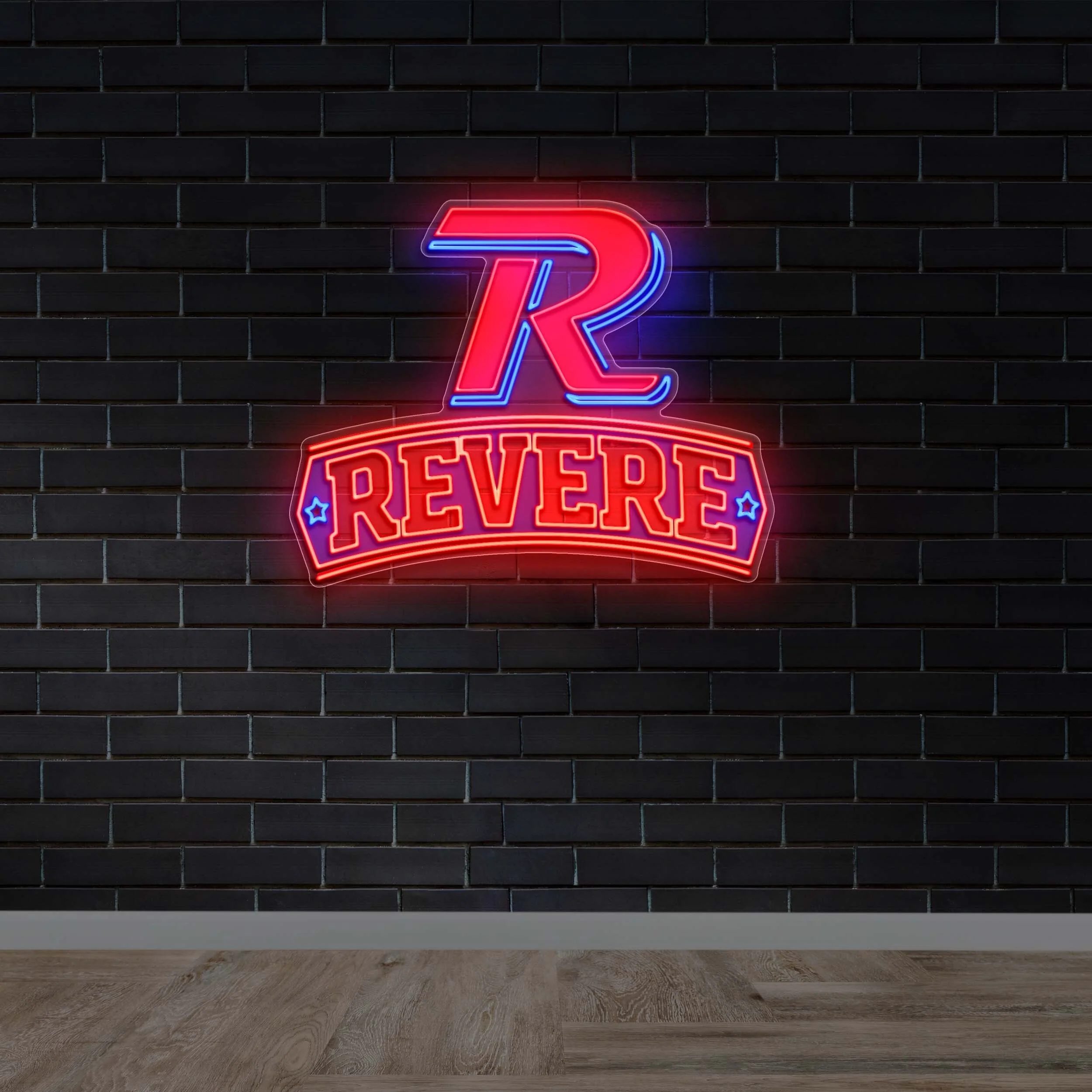 REVERE - Premium Neon Artwork