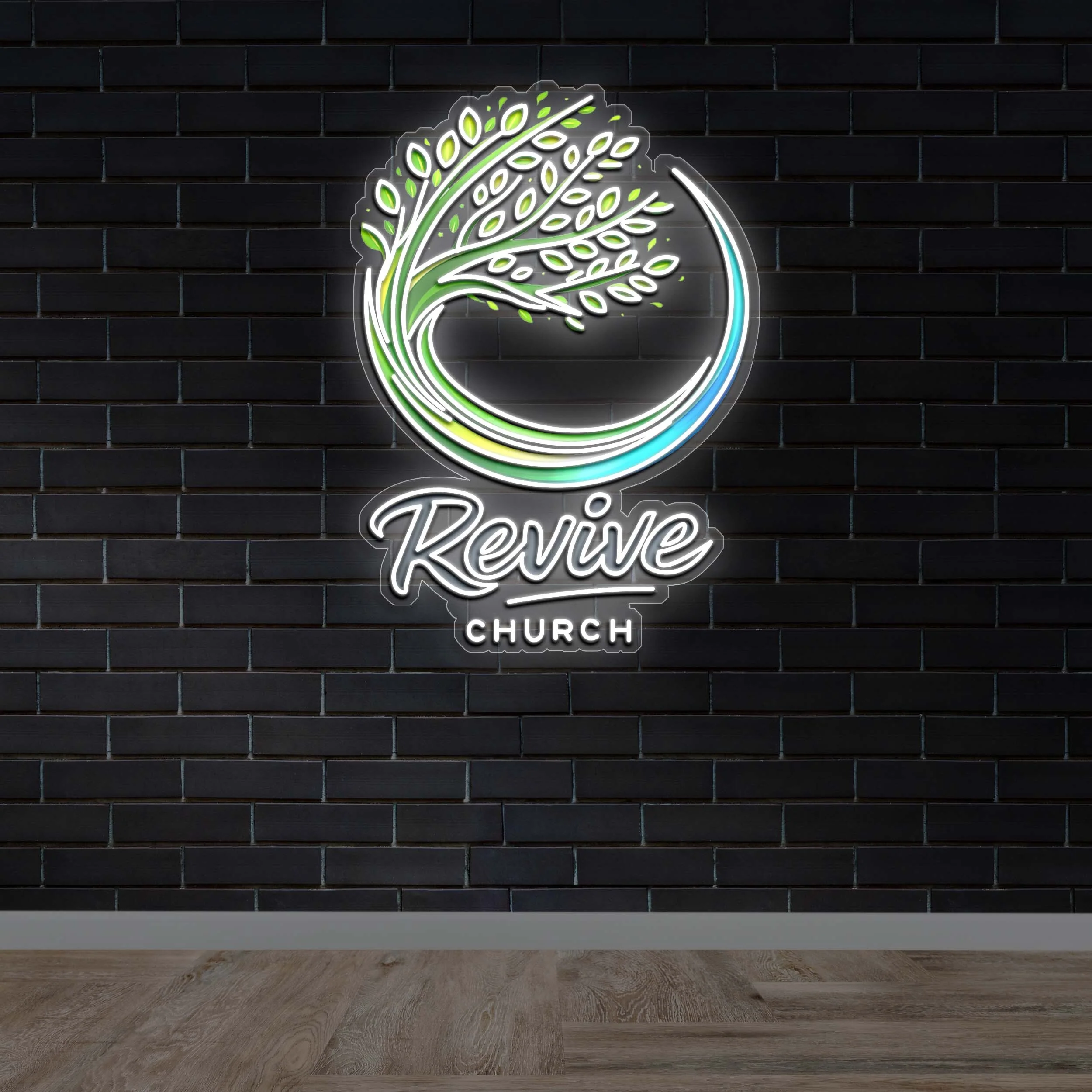 Revive Church - Premium Neon Artwork