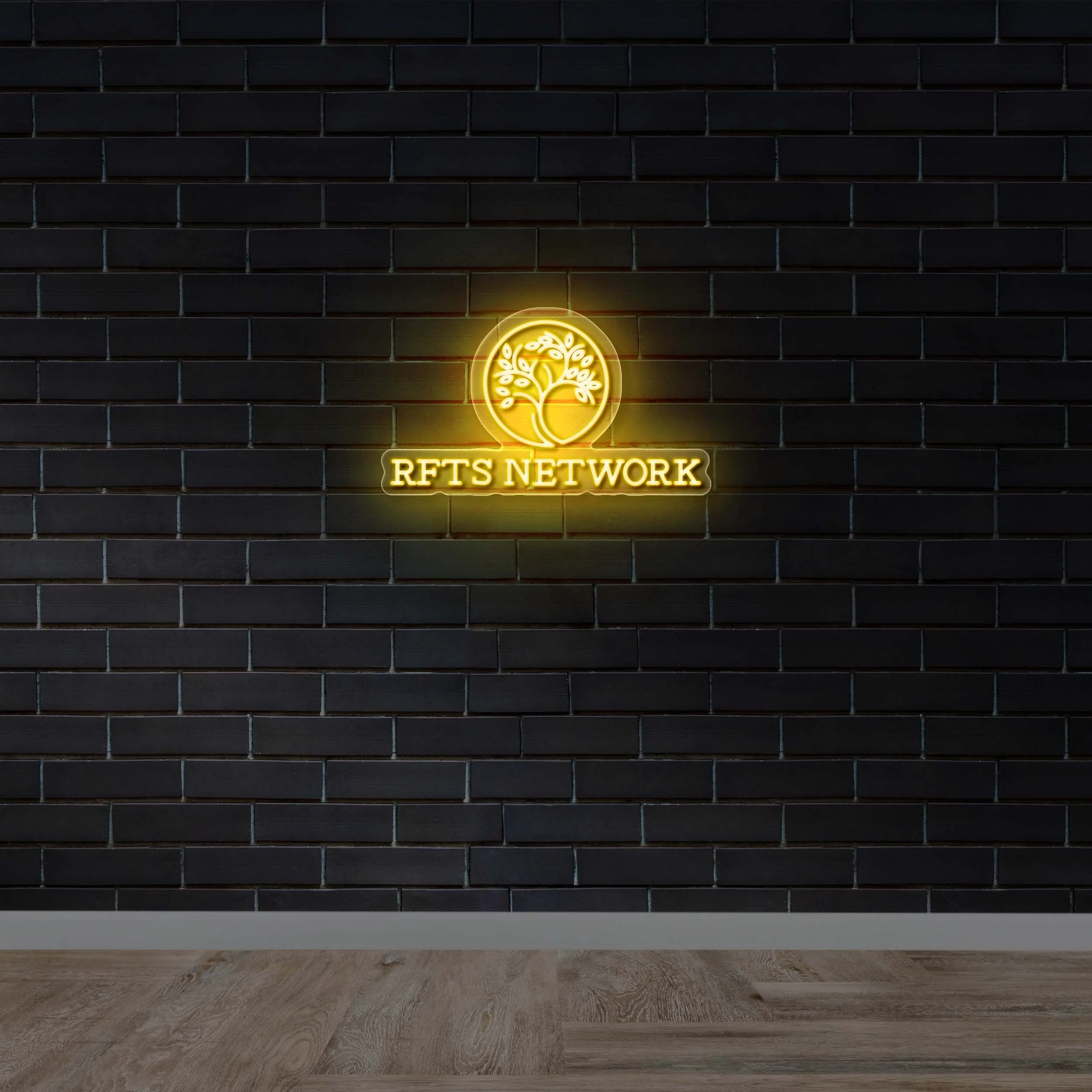 RFTS NETWORK - Premium Neon Artwork