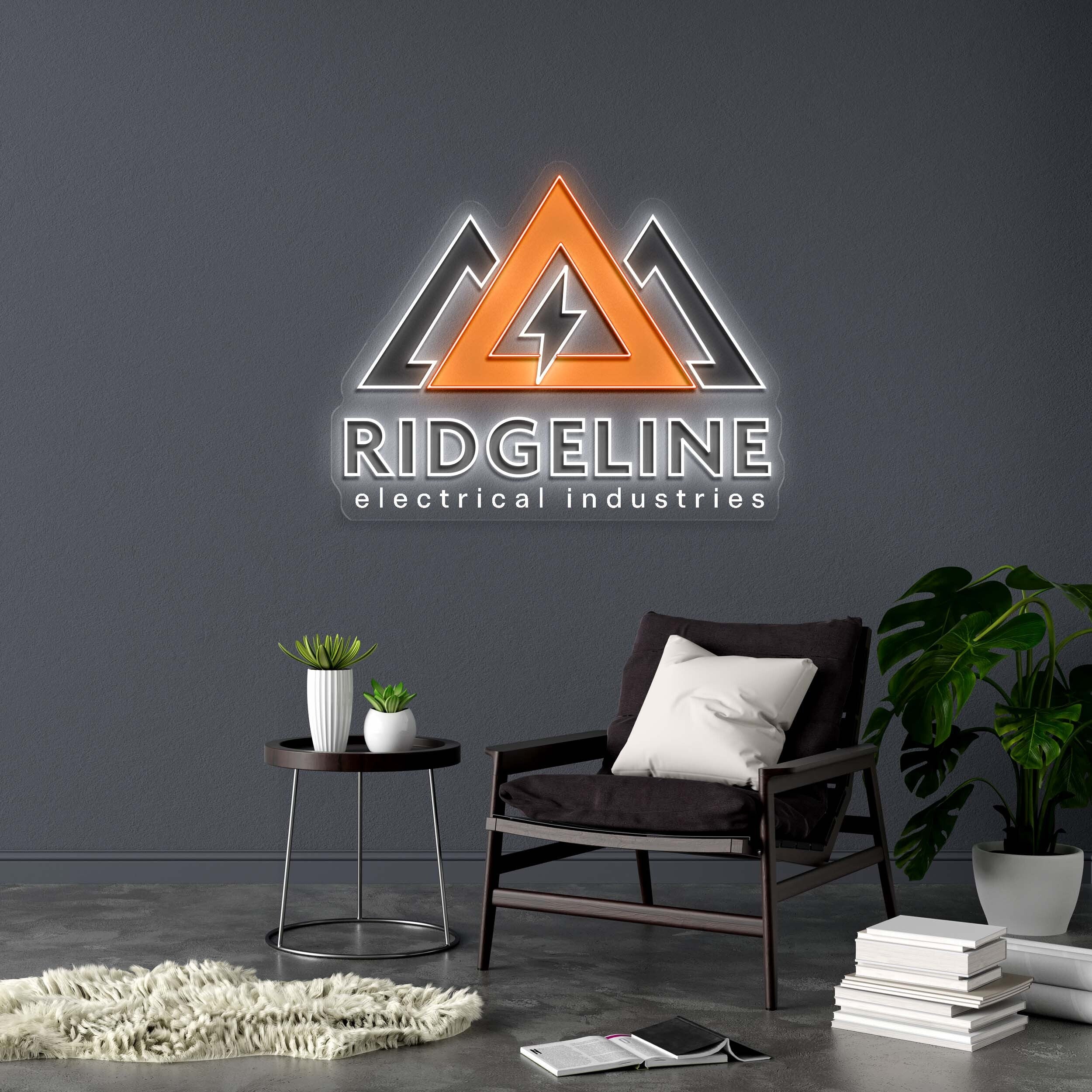 RIDGELINE - Premium Neon Artwork