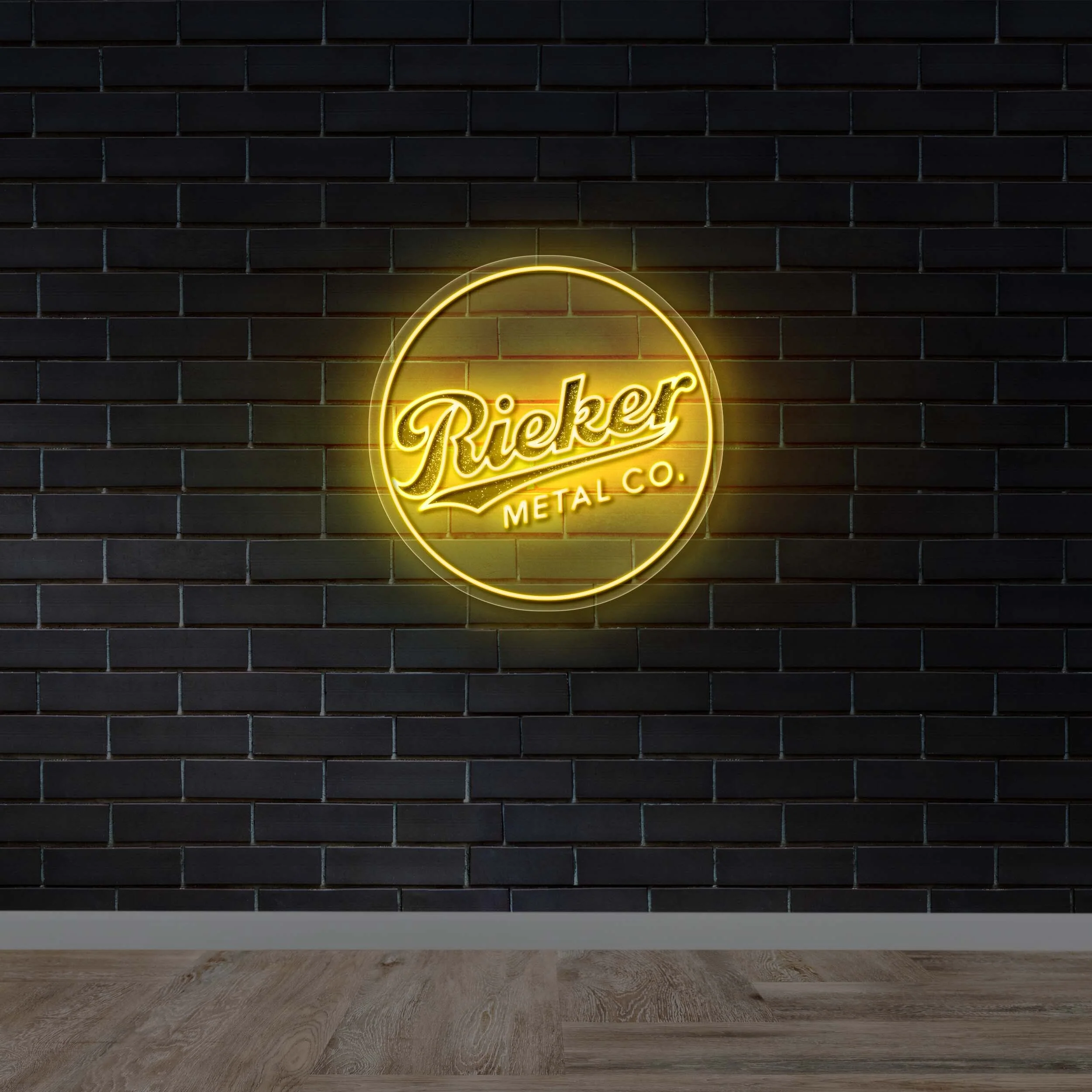 Rieker Metal Co -  Premium Neon Artwork