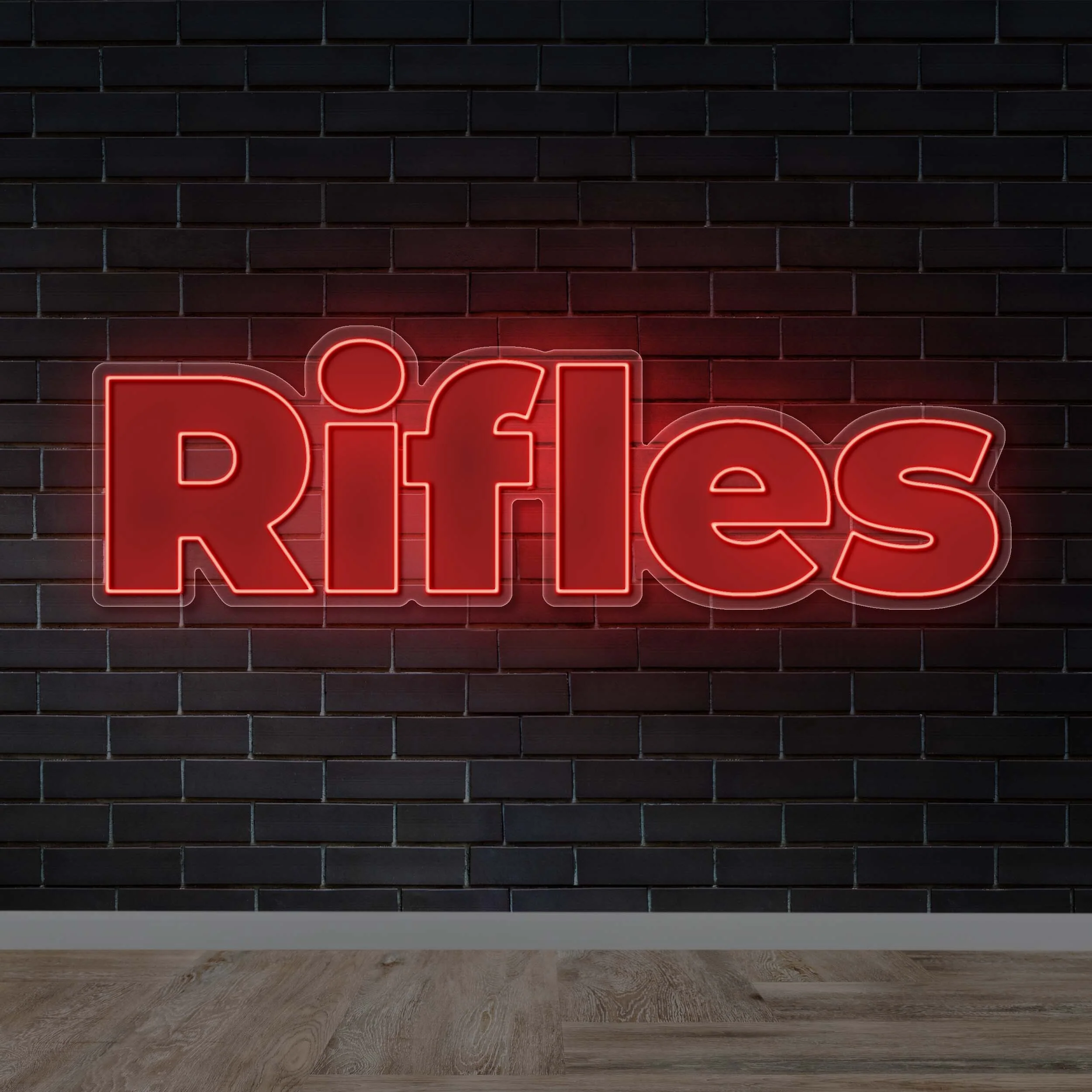Rifles - Premium Neon Artwork