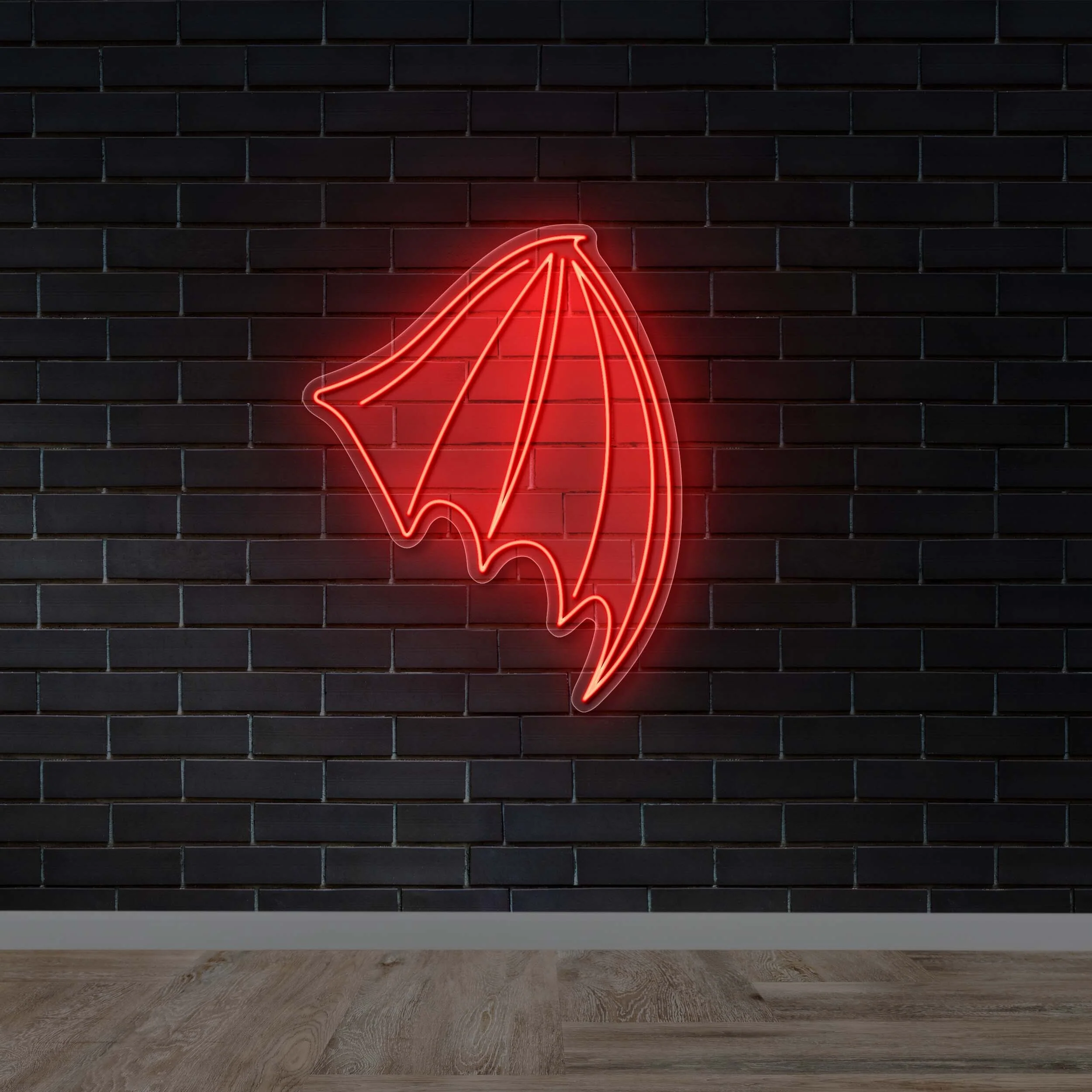 Right Wing - Premium Neon Artwork