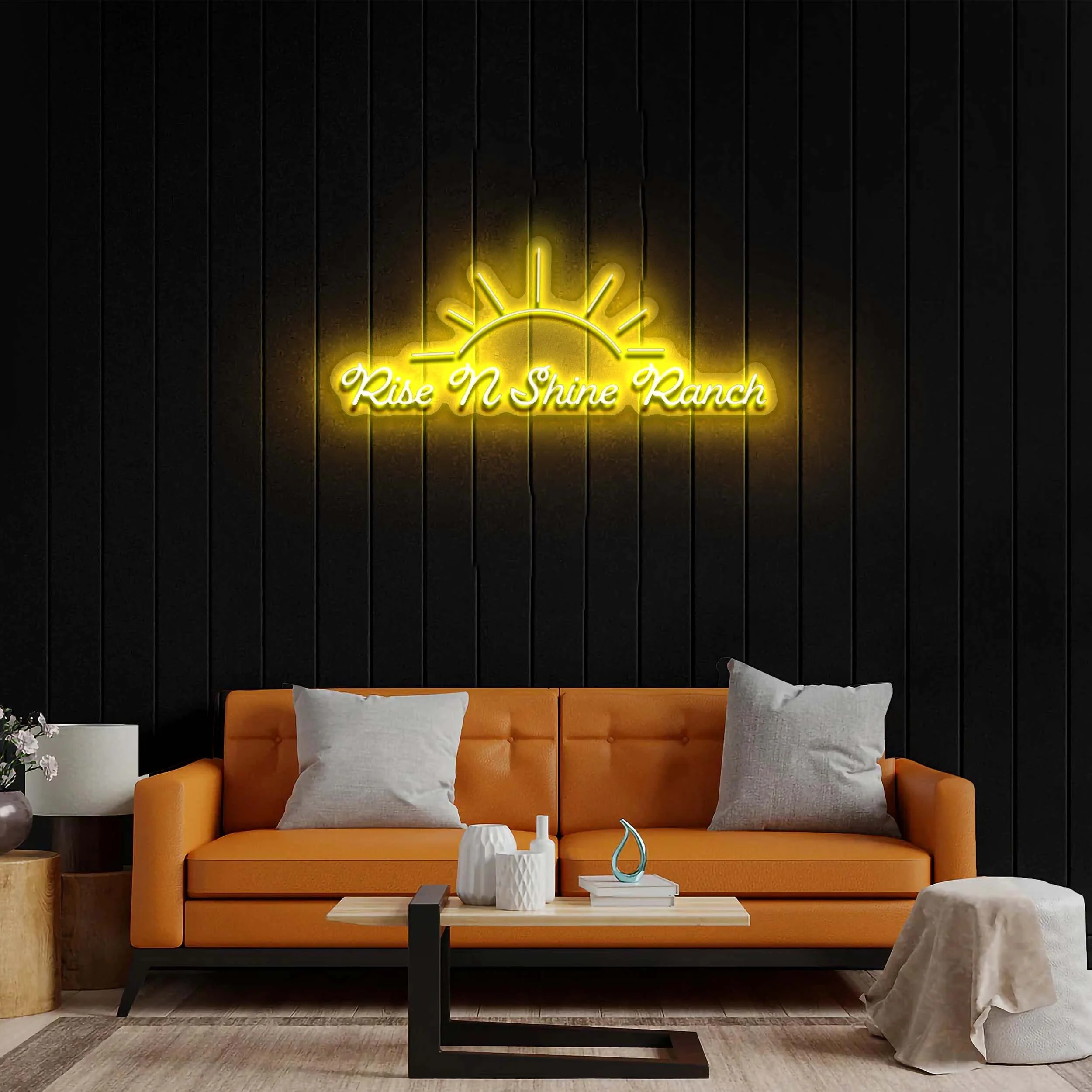 Rise N Shine Ranch - Premium Neon Artwork