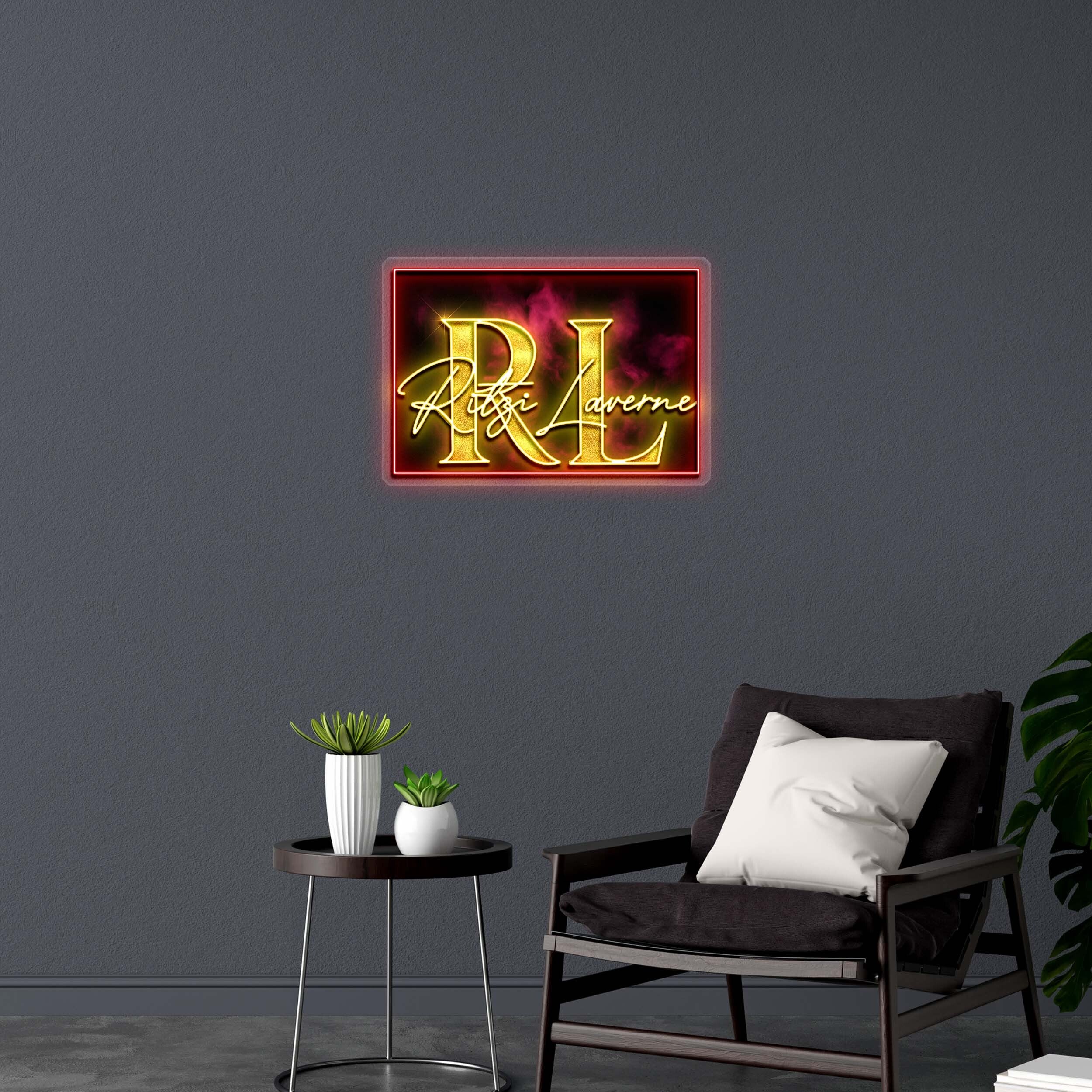 Ritzi Laverne - Premium Neon Artwork