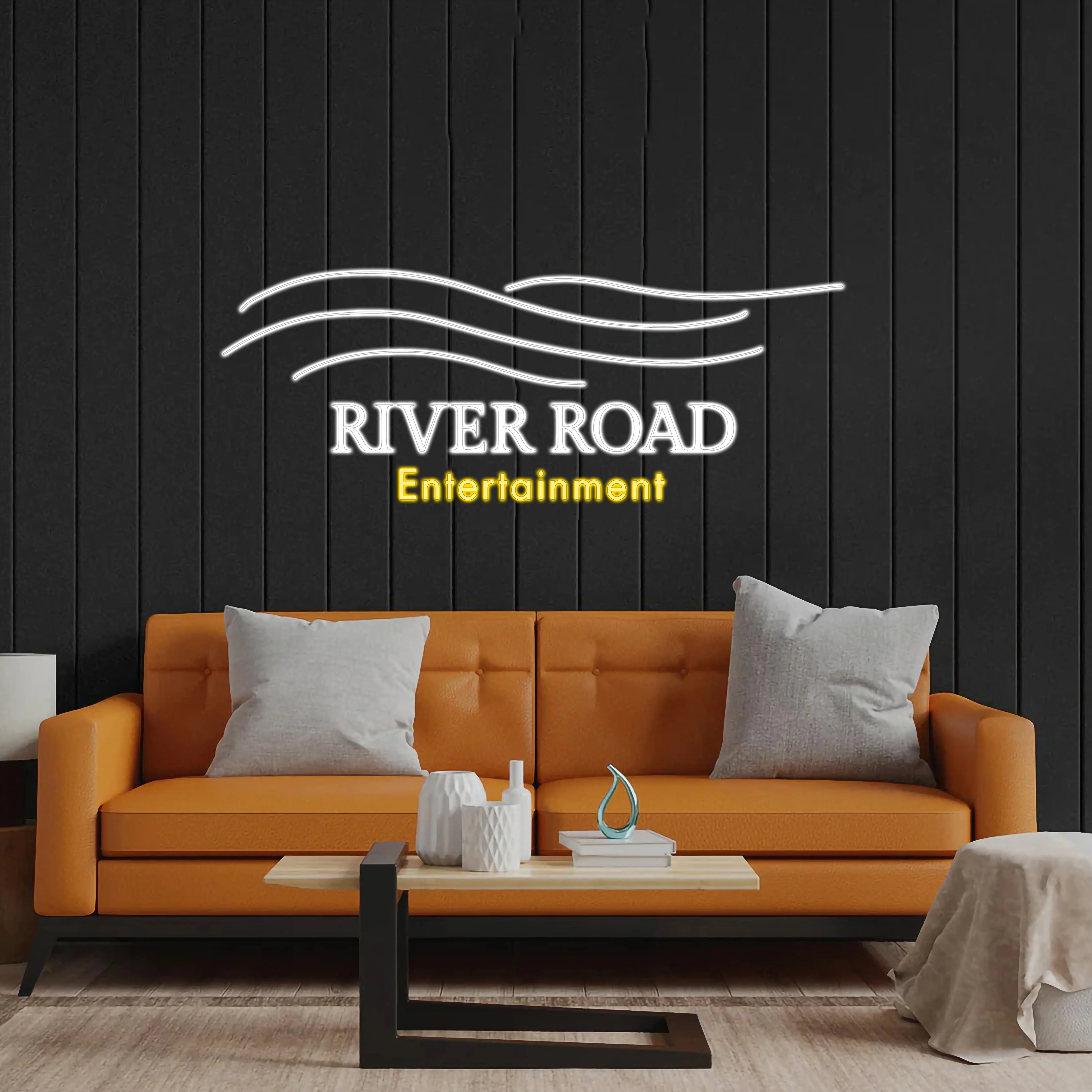 River Road Entertainment - Premium Neon Artwork