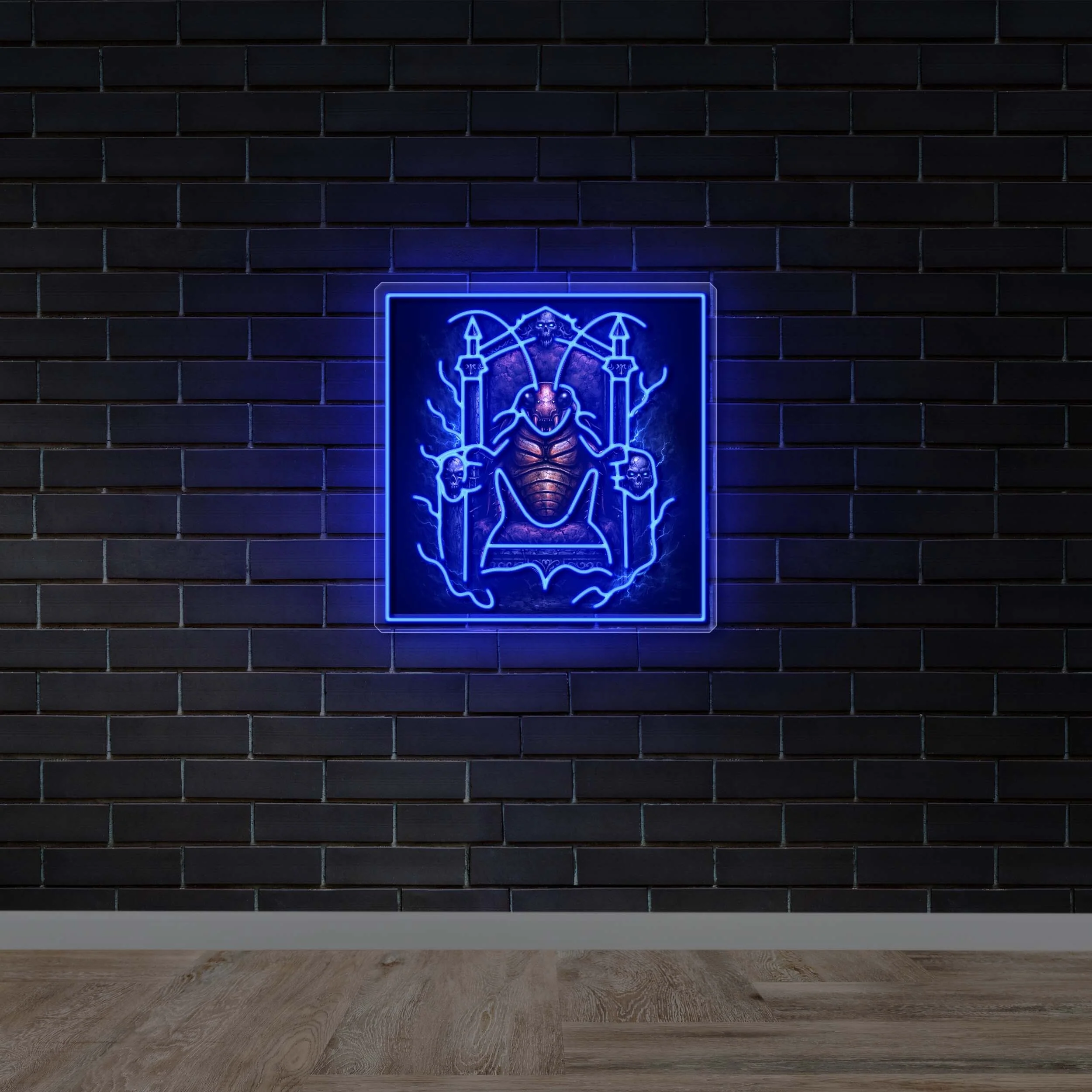 Roach King - Premium Neon Artwork