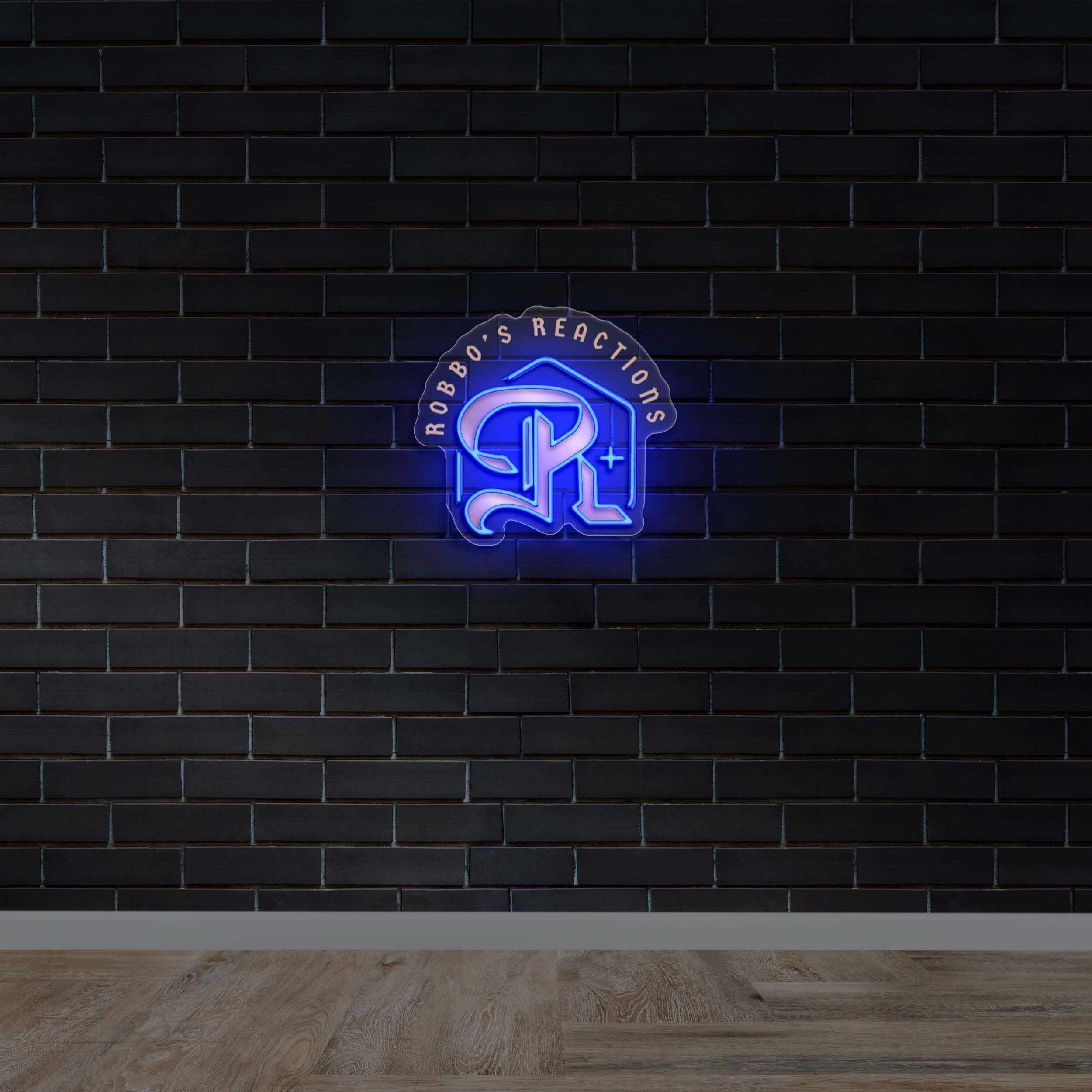 Robbos’s Reactions - Premium Neon Artwork