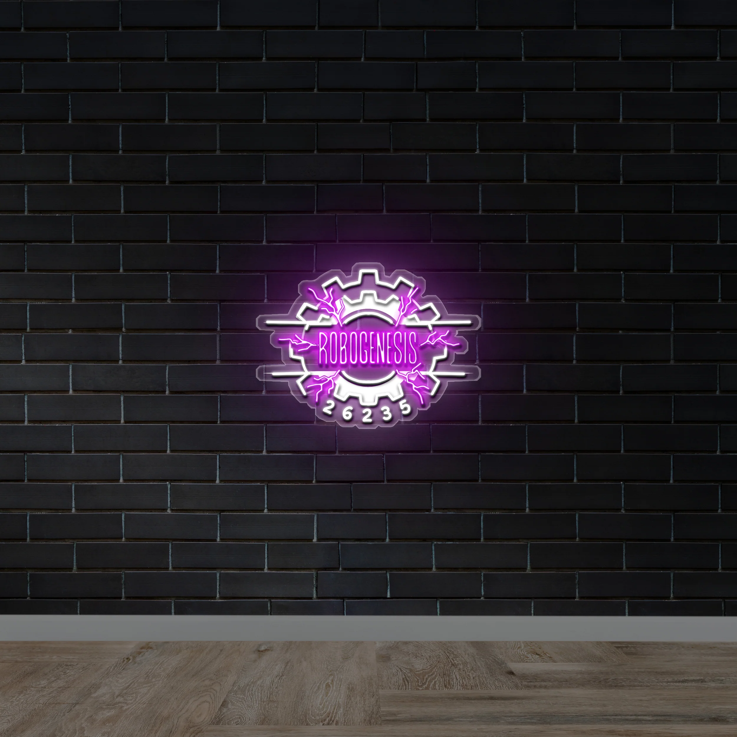 ROBOGENESIS - Premium Neon Artwork