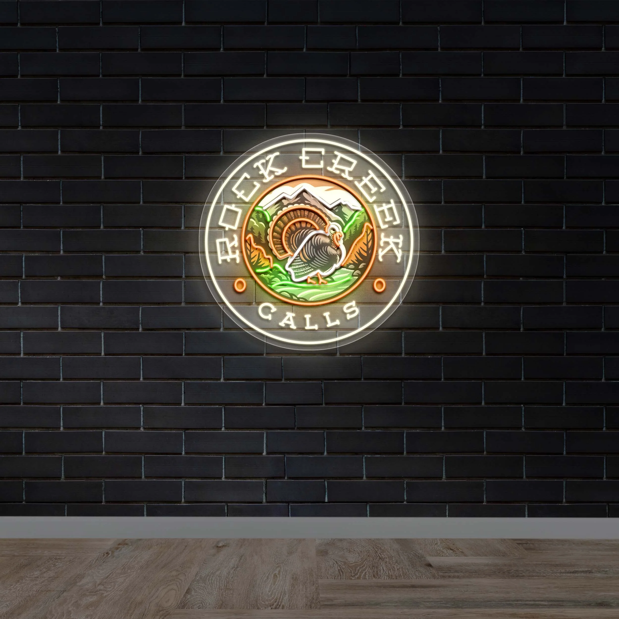 ROCK CREEK CALLS - Premium Neon Artwork