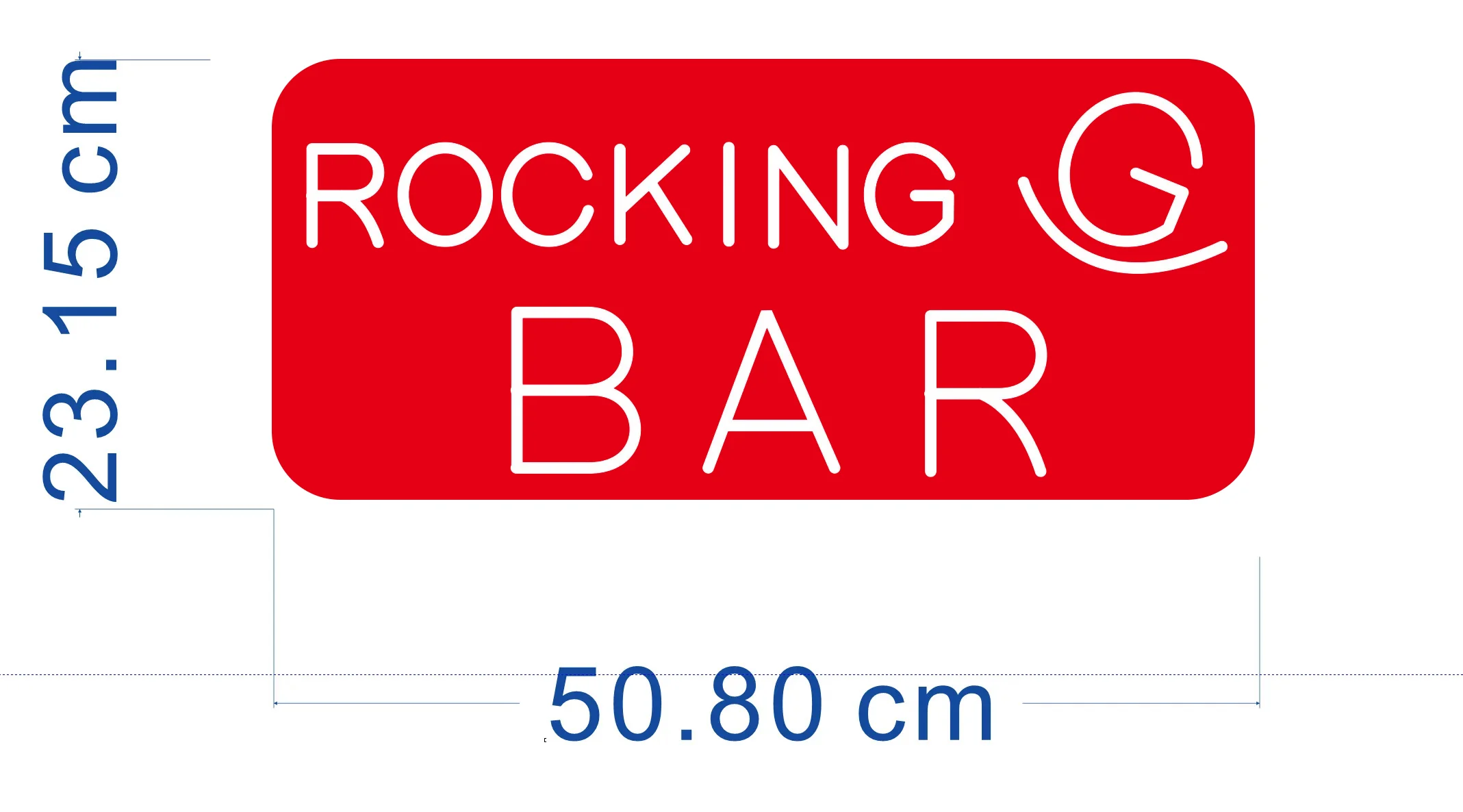 Rocking R Bar - Premium Neon Artwork