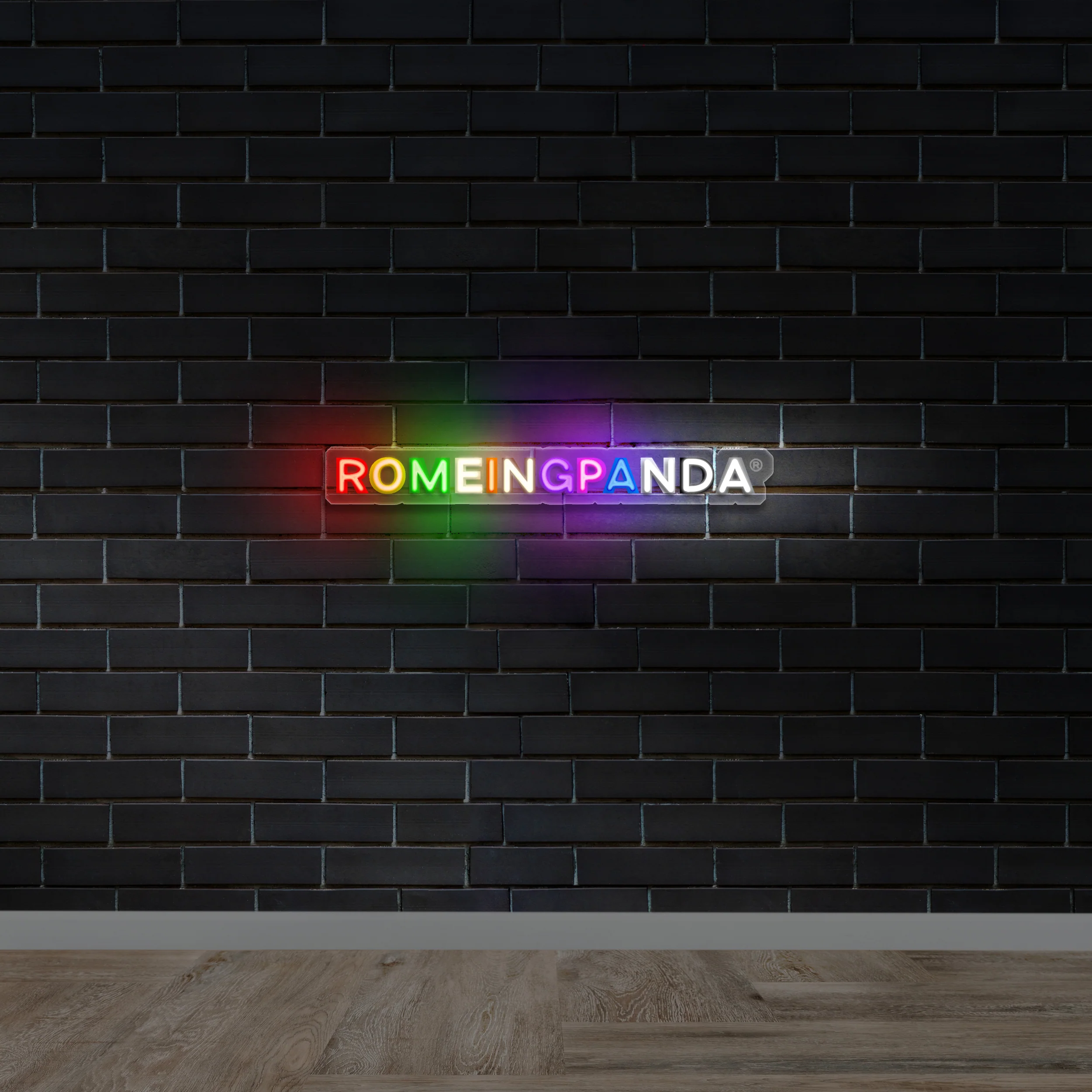 ROMEINGPANDA - Premium Neon Artwork