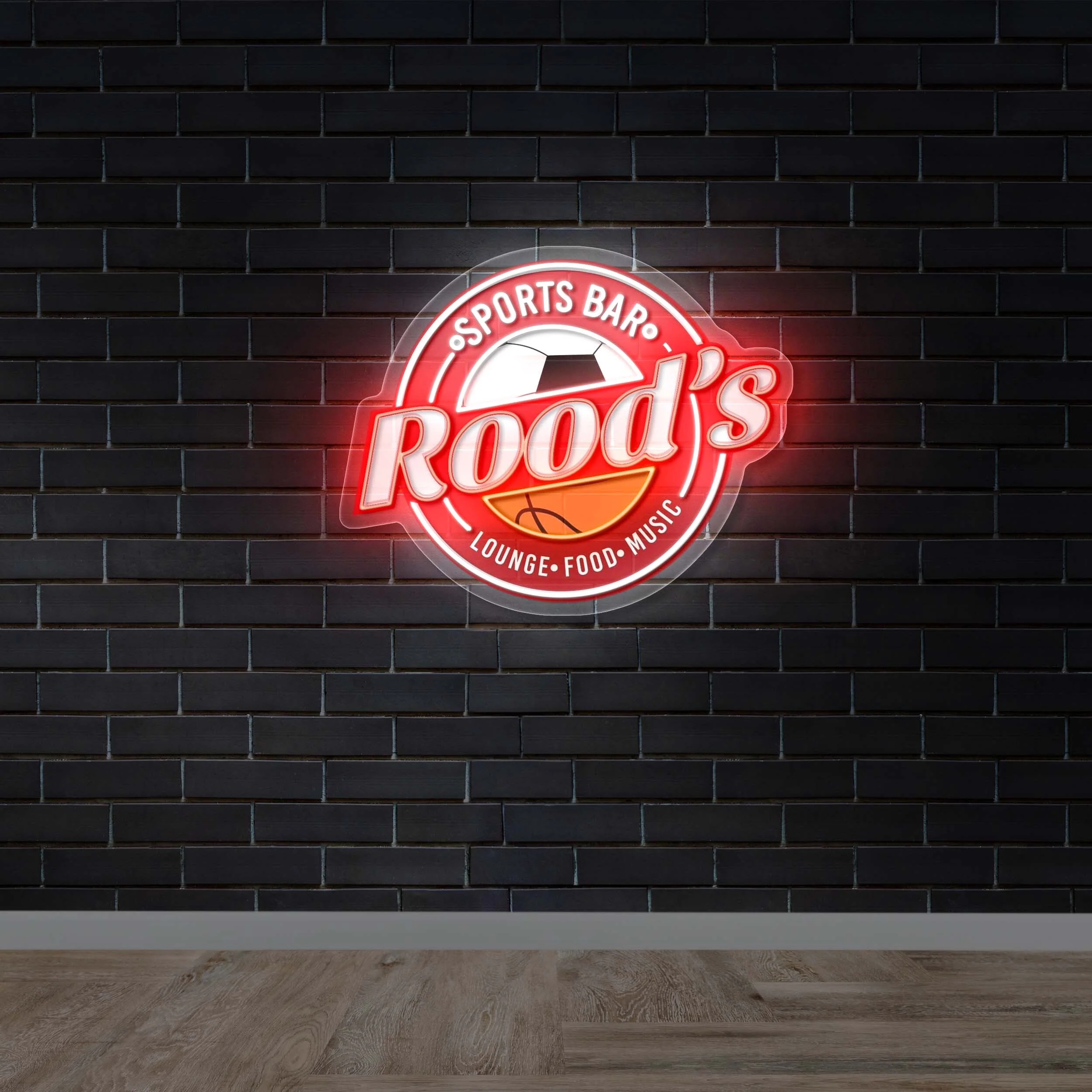 Rood's - Premium Neon Artwork