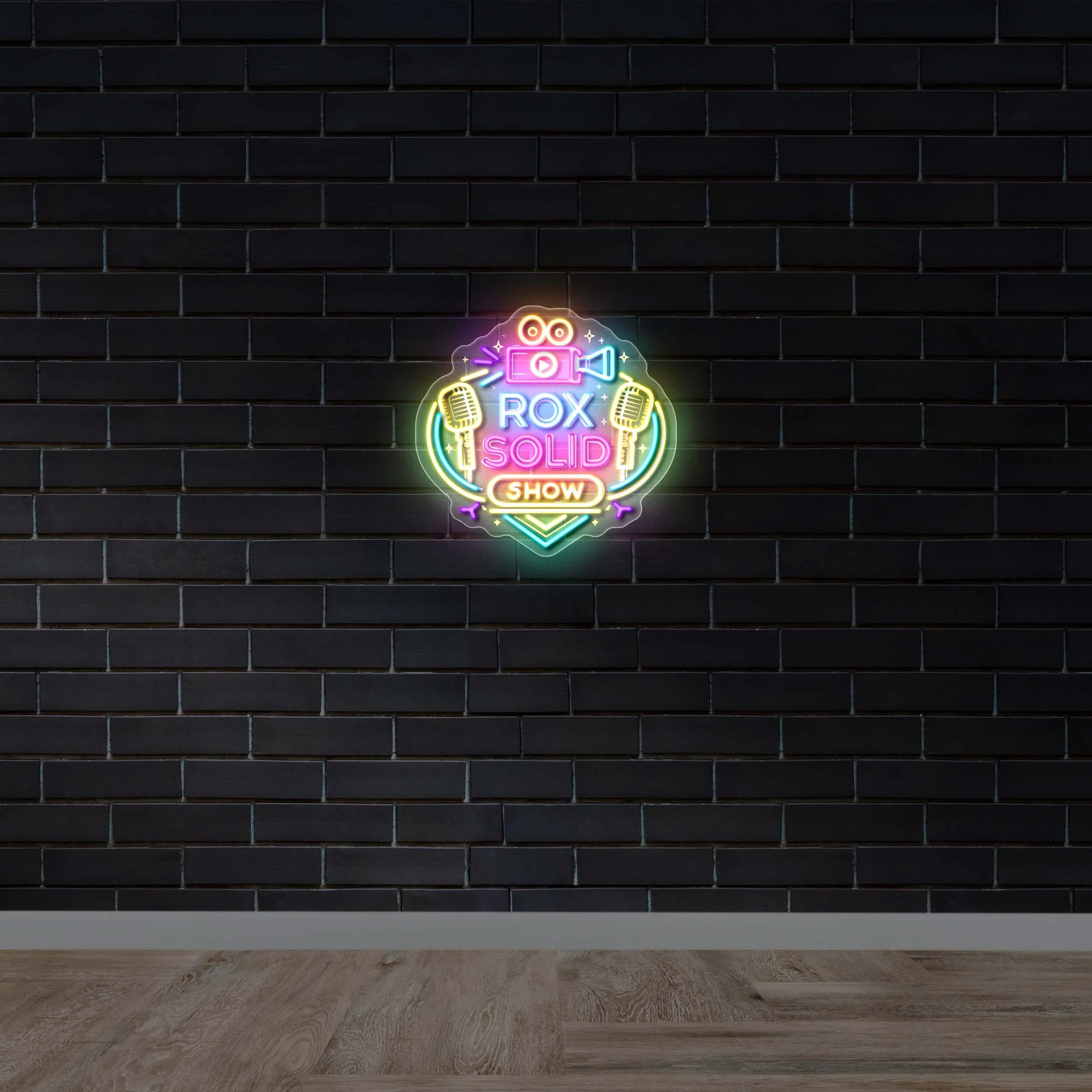 ROX SOLID SHOW - Premium Neon Artwork