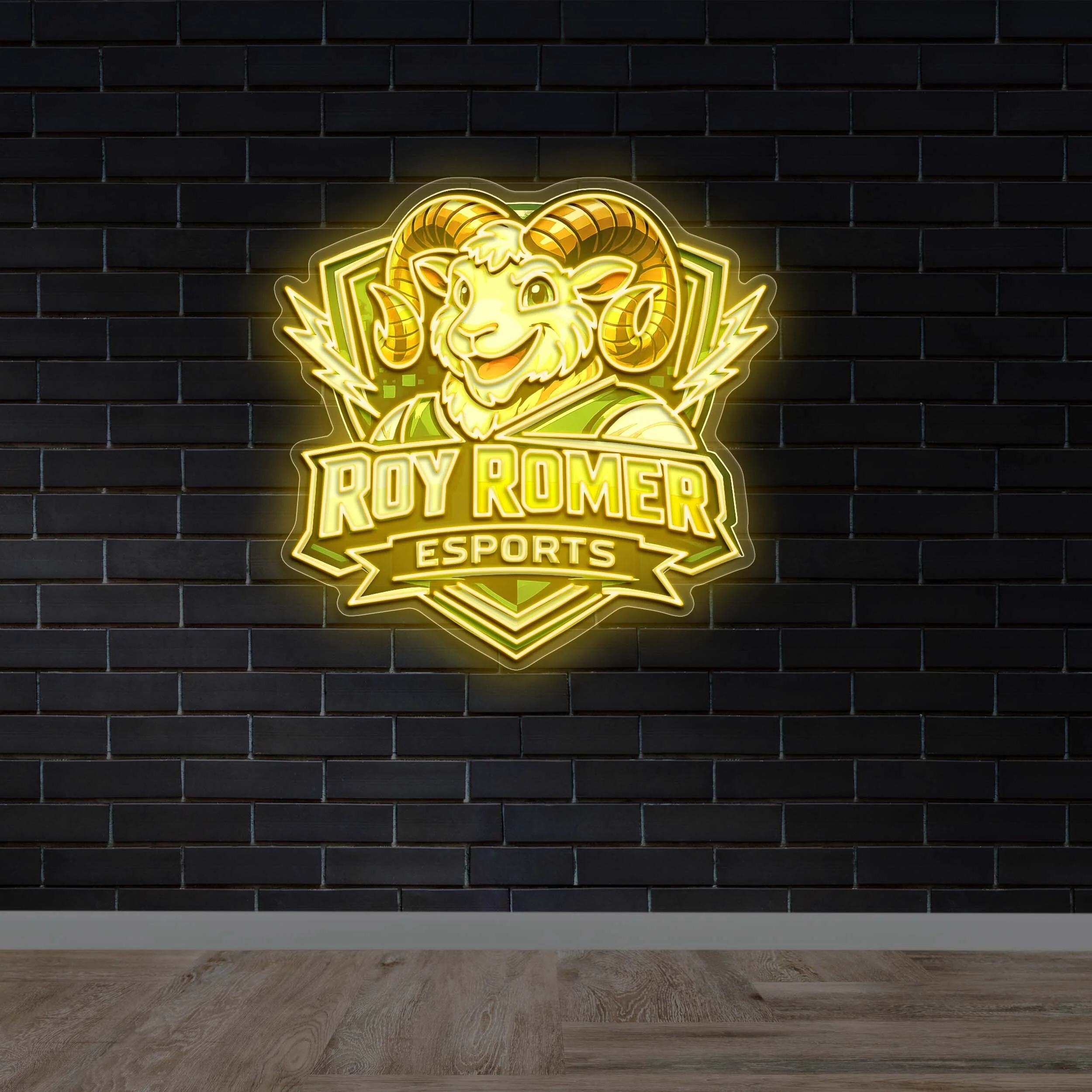 ROY ROMER - Premium Neon Artwork