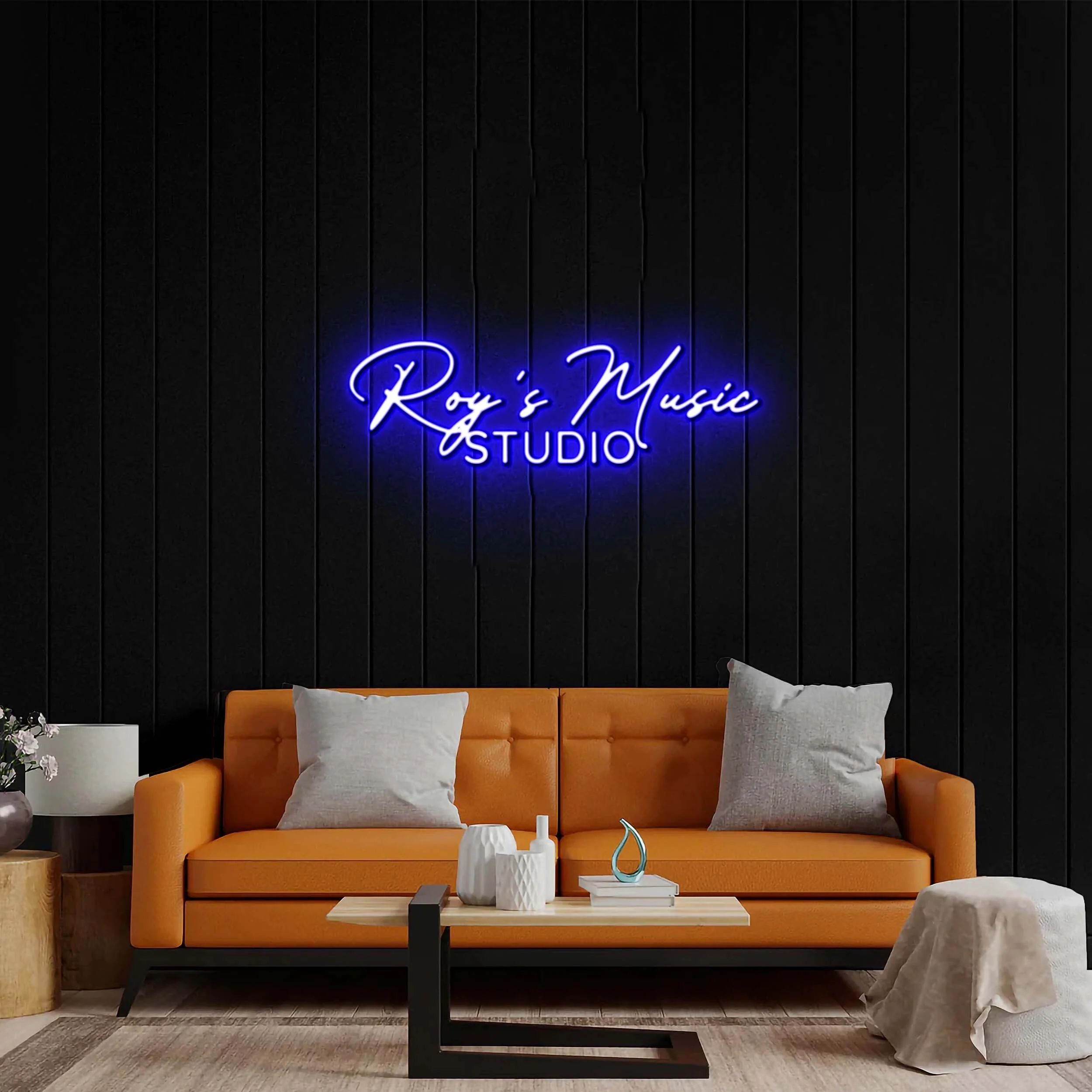 Roy’s Music Studio - Premium Neon Artwork