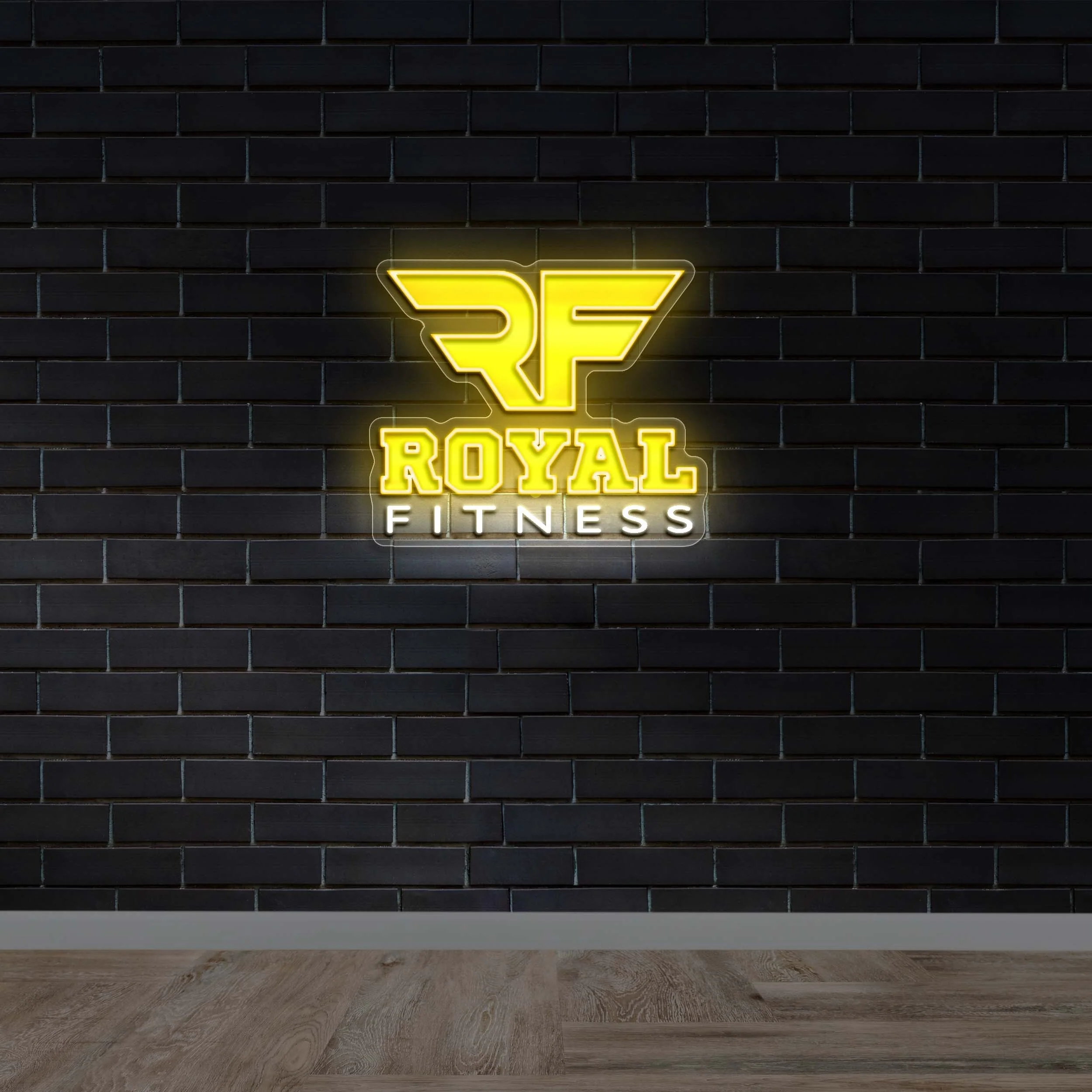 ROYAL FITNESS - Premium Neon Artwork
