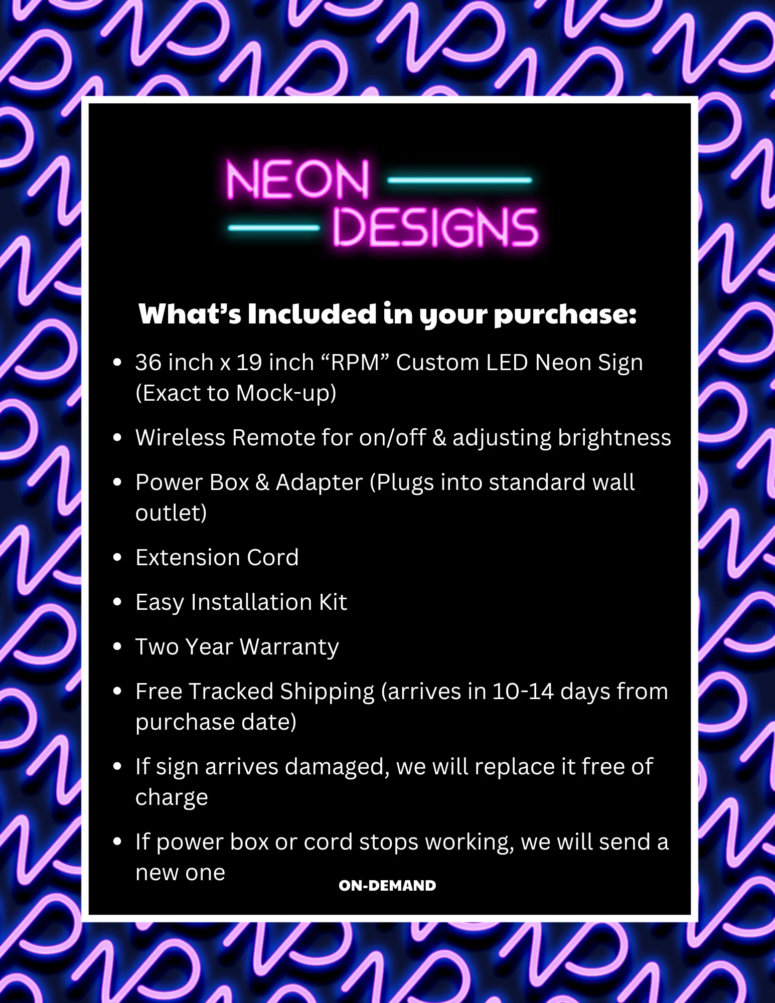 RPM - Premium Neon Artwork - Image 2