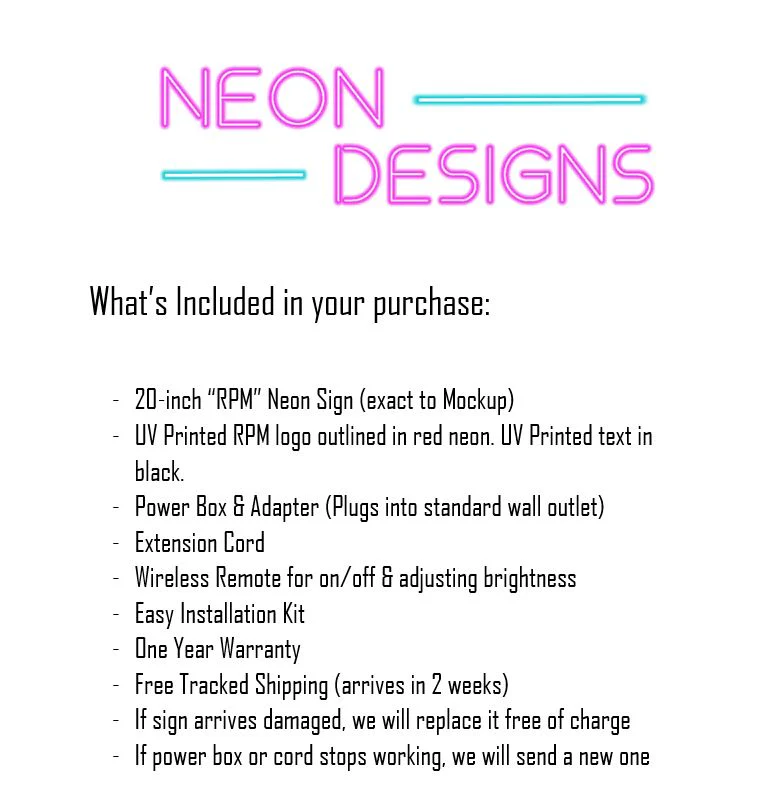 RPM - Premium Neon Artwork - Image 2