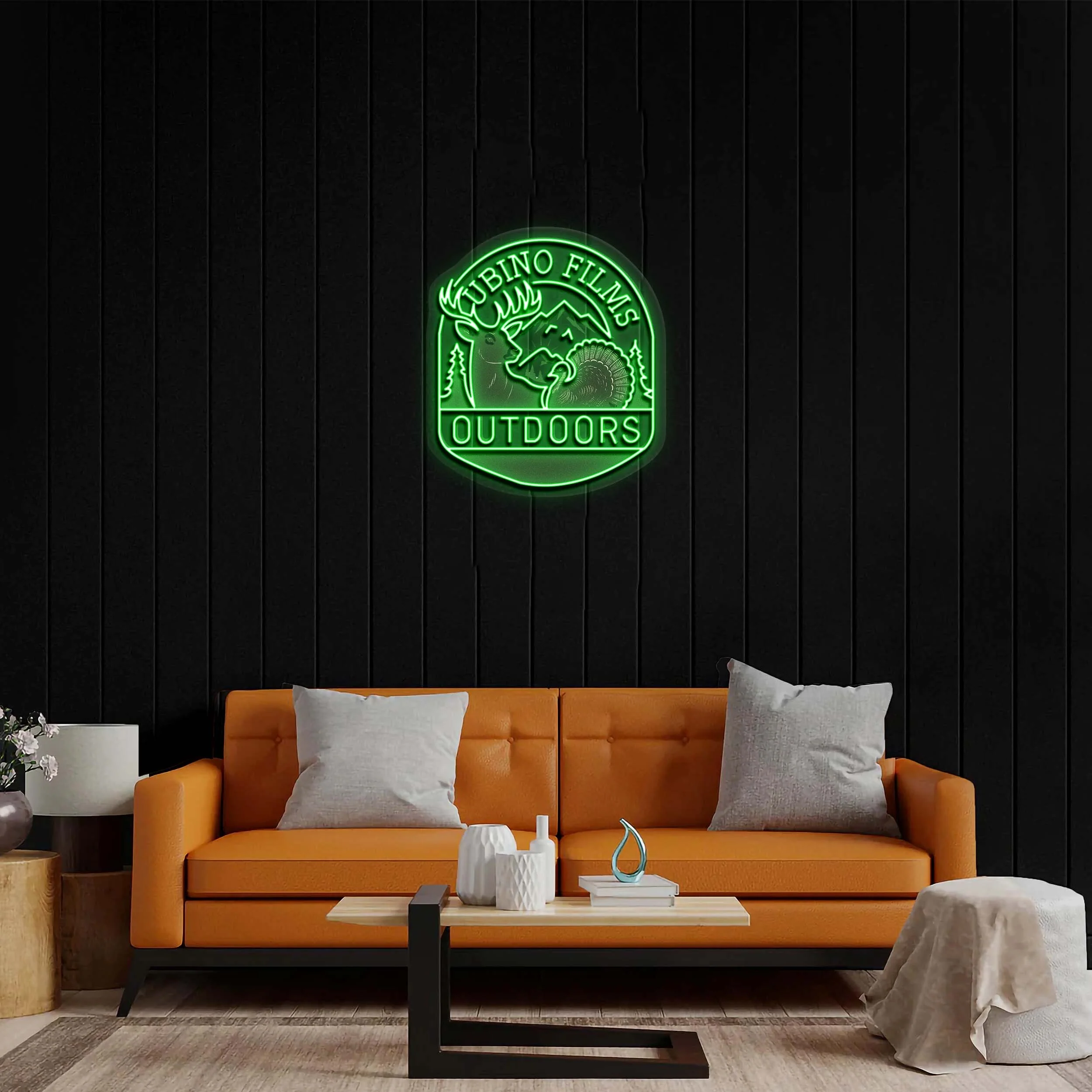 Rubino Films Outdoors - Premium Neon Artwork