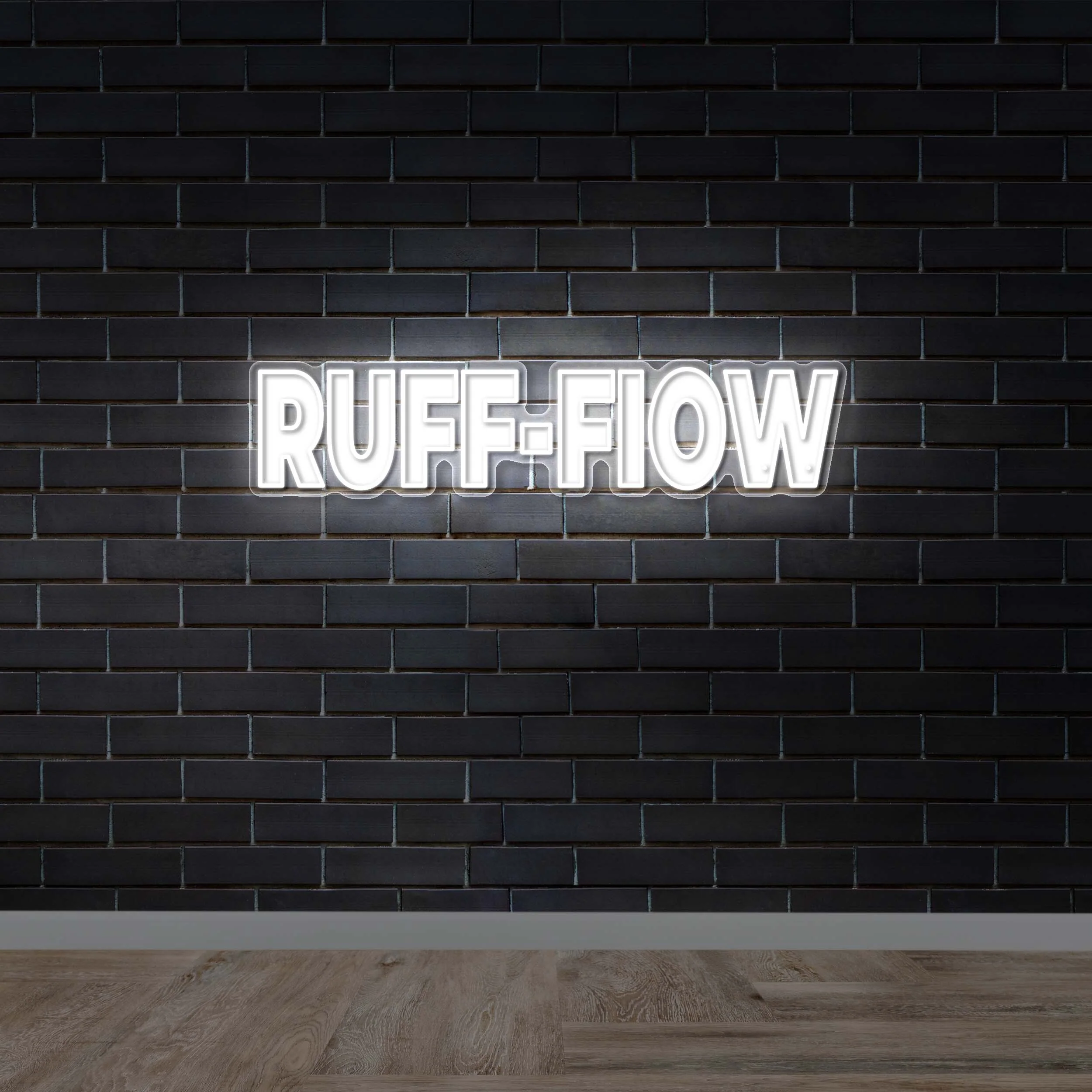 RUFF-FIOW - Premium Neon Artwork
