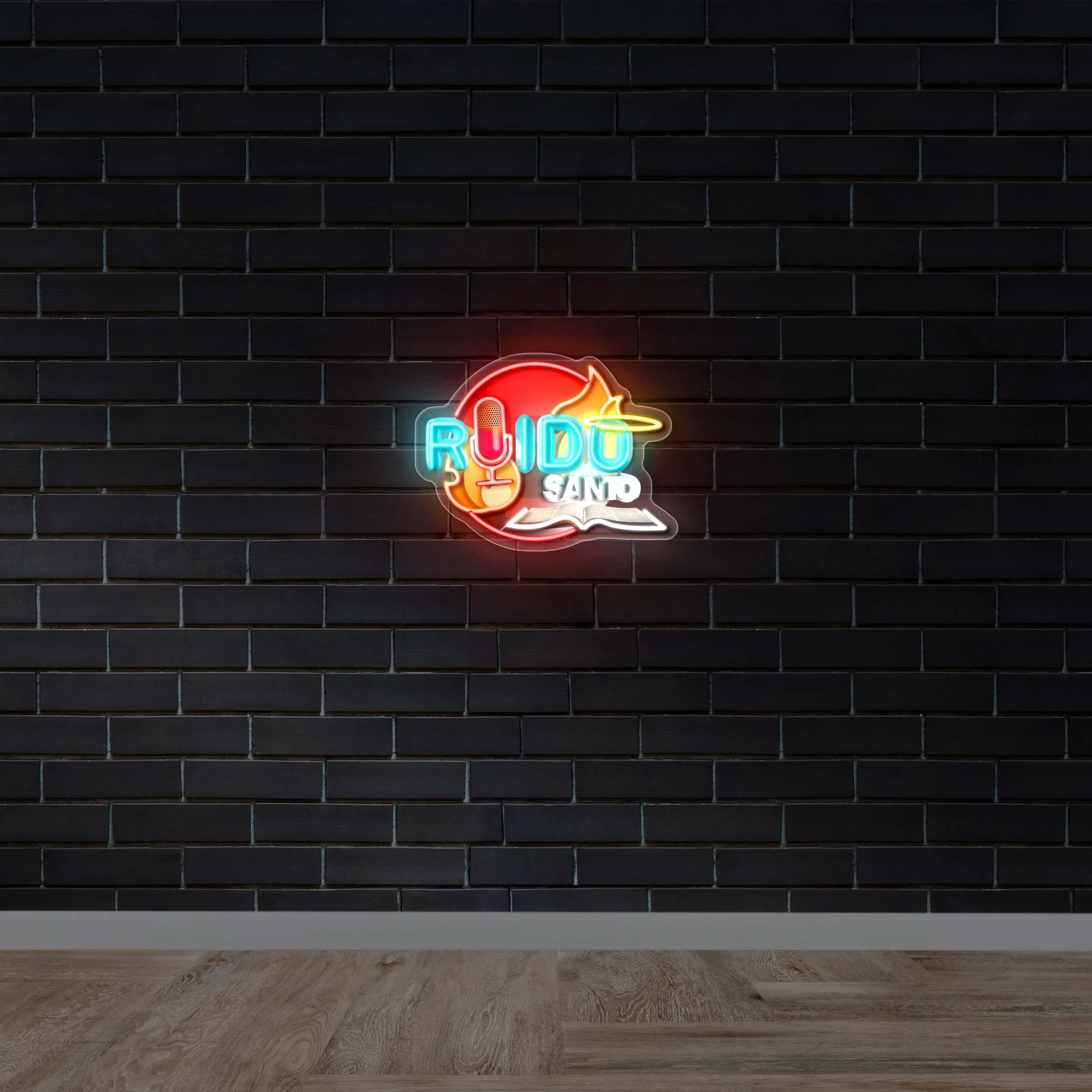 RUIDO SANTO - Premium Neon Artwork