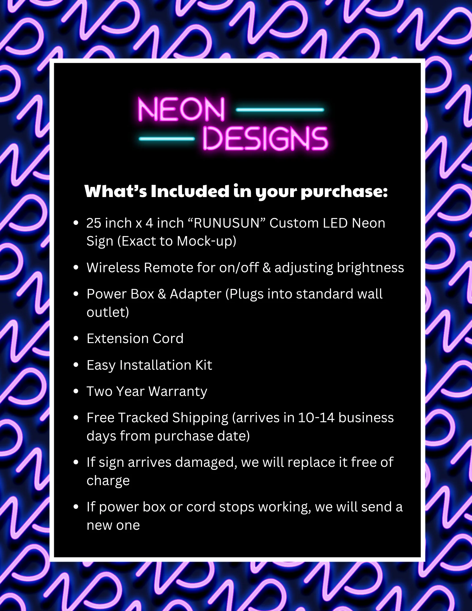 RUNUSUN - Premium Neon Artwork - Image 2