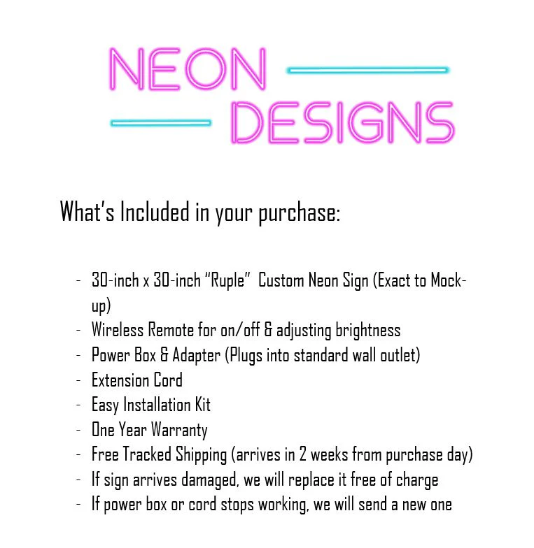 Ruple - Premium Neon Artwork - Image 2