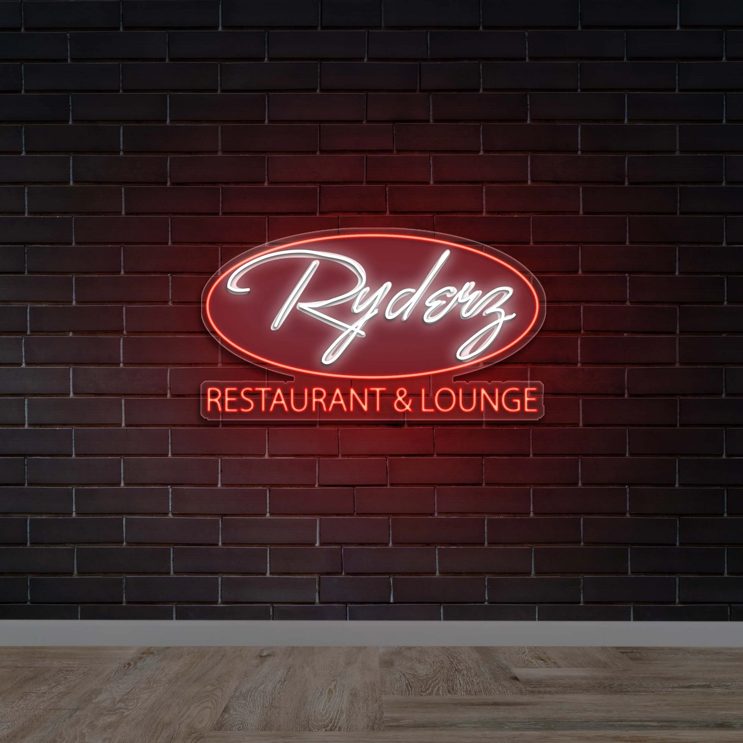 Ryderz Restaurant & Lounge - Premium Neon Artwork