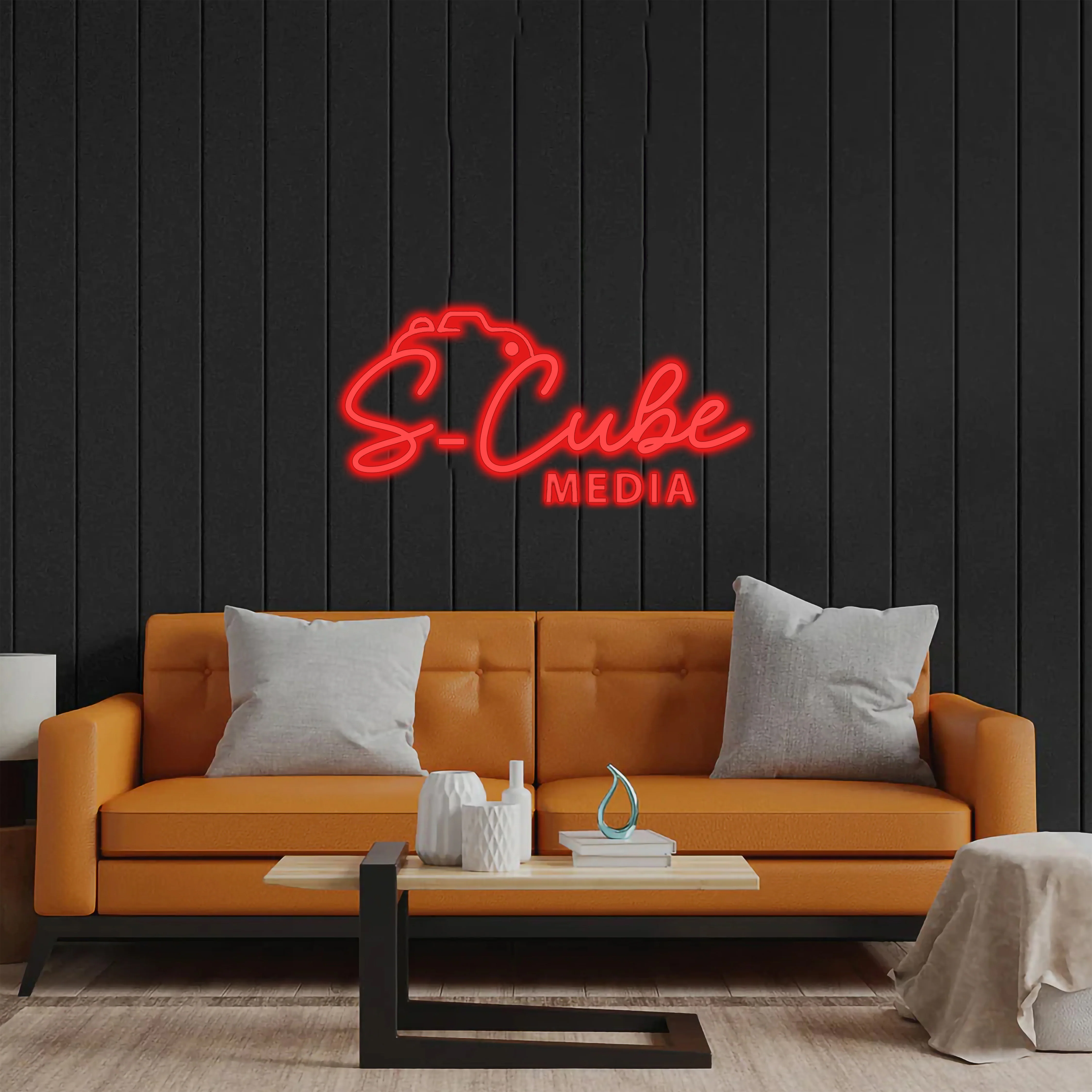 S-Cube Media - Premium Neon Artwork