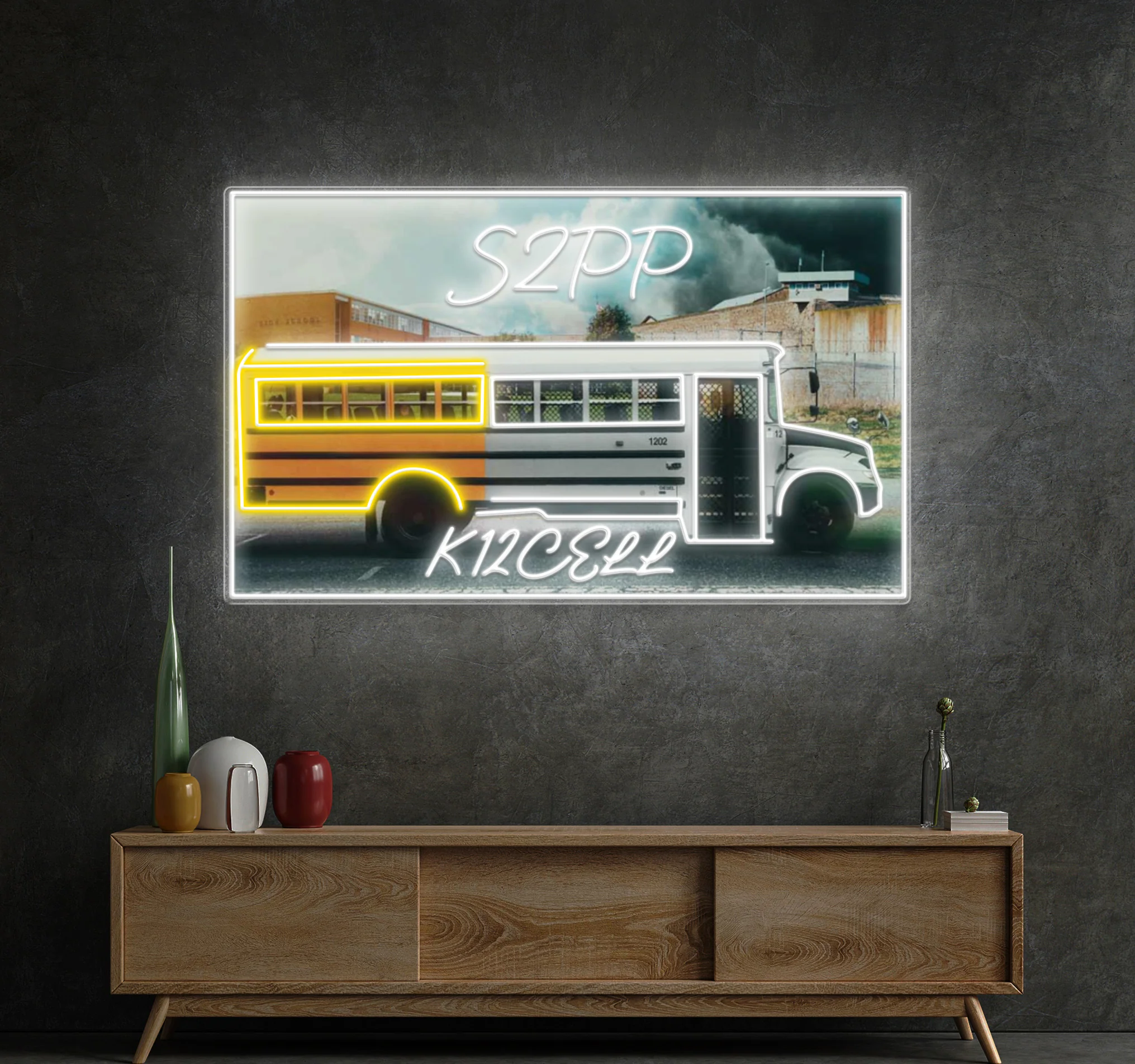 S2PP K12CELL - Premium Neon Artwork
