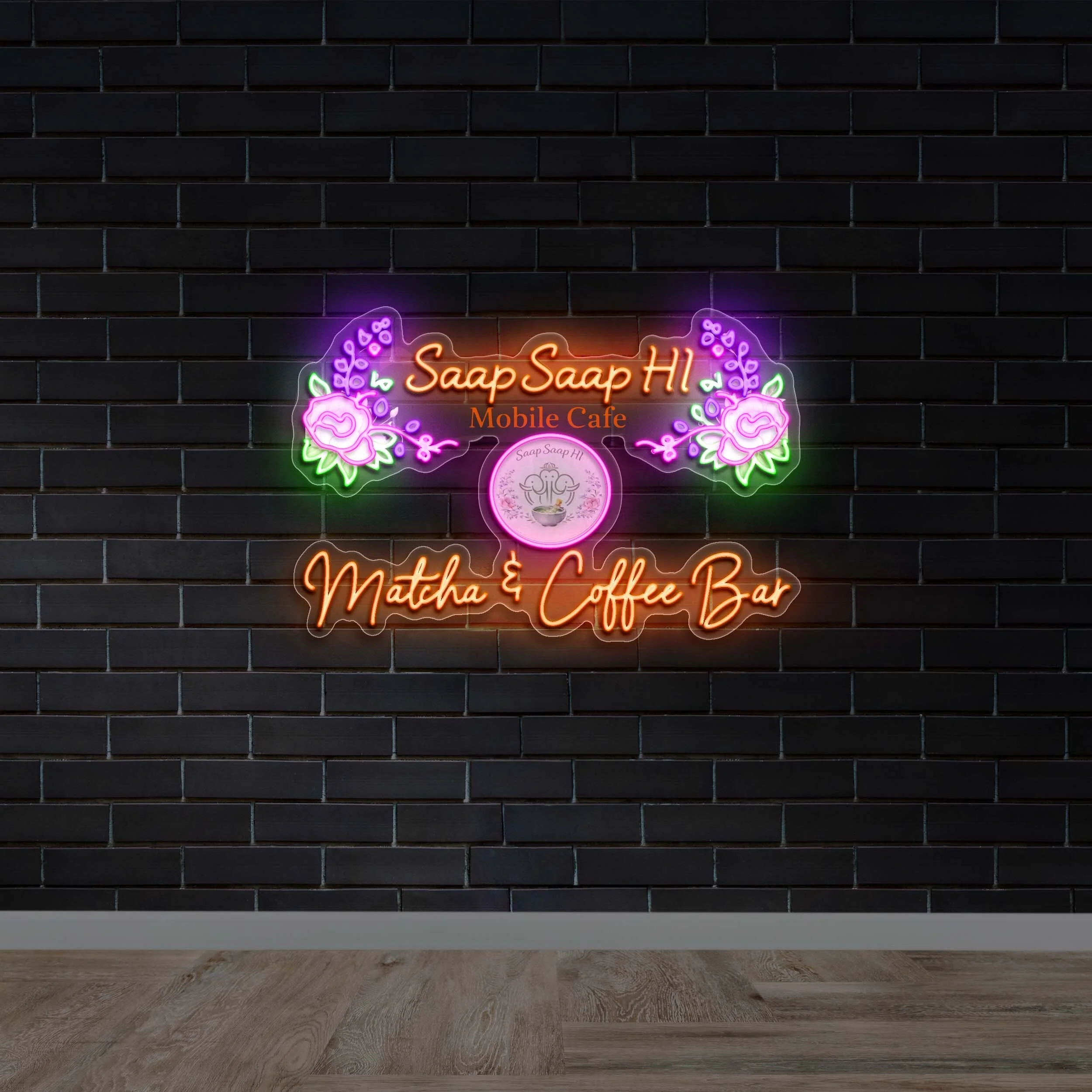 SAAP SAAP HI - Premium Neon Artwork
