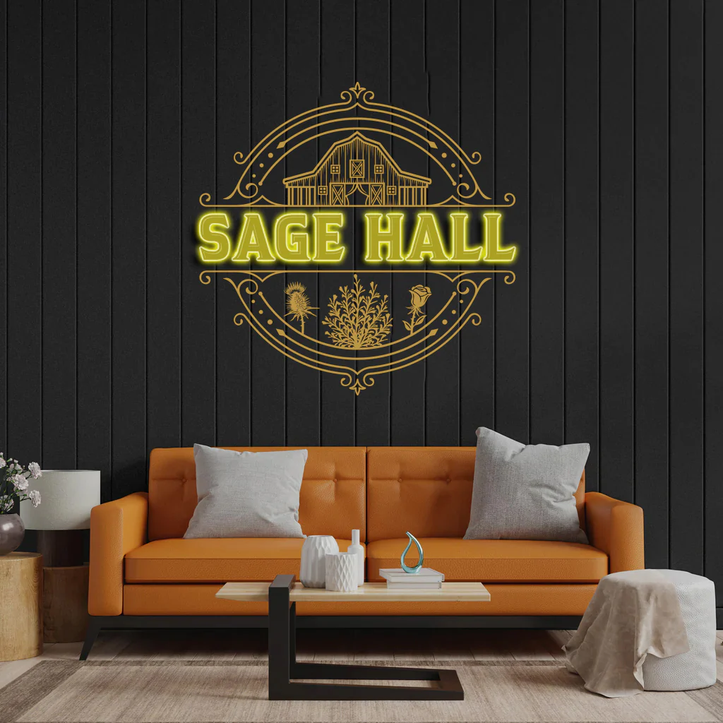 Sage Hall - Premium Neon Artwork - Image 2