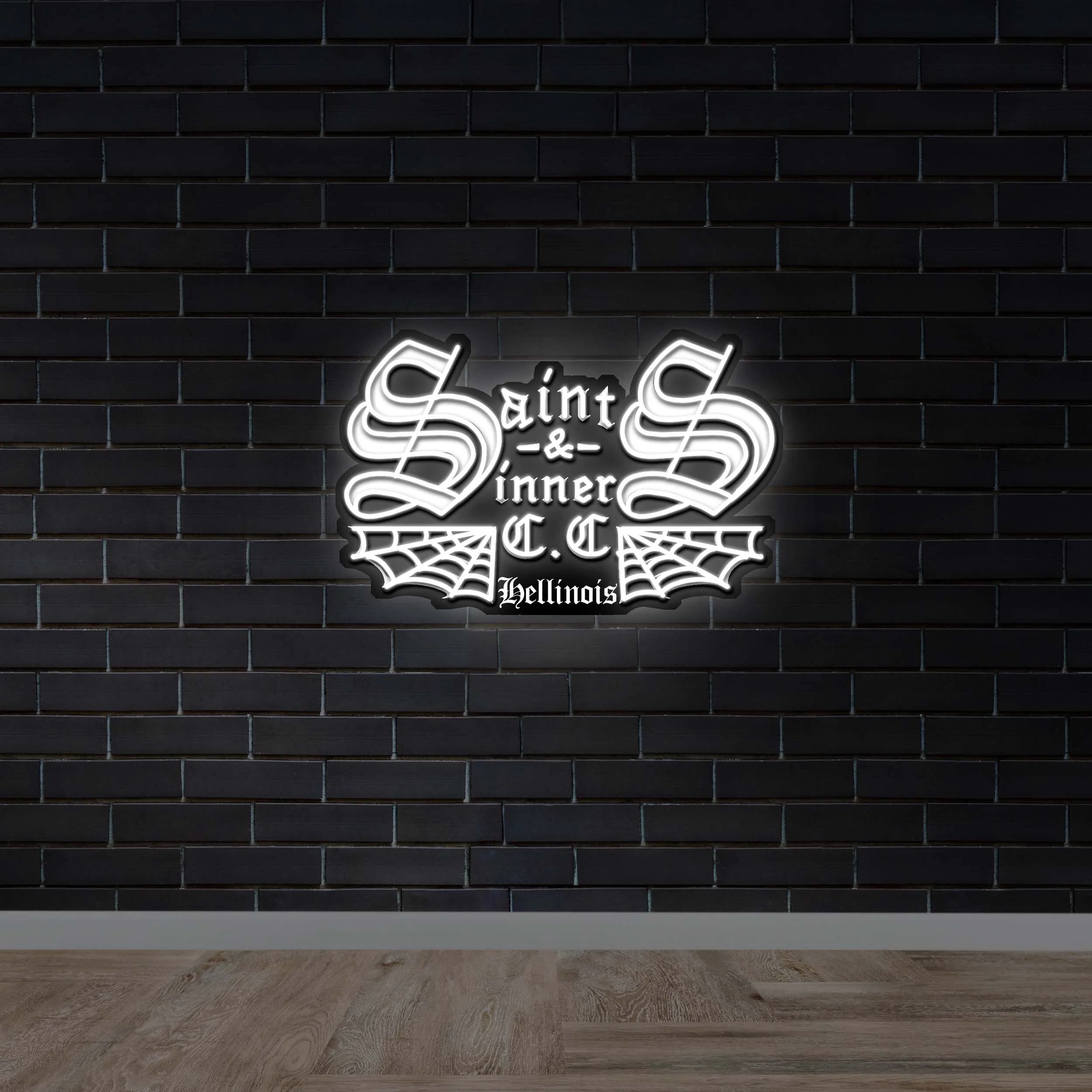 Saint & Sinner | 2nd Version - Premium Neon Artwork