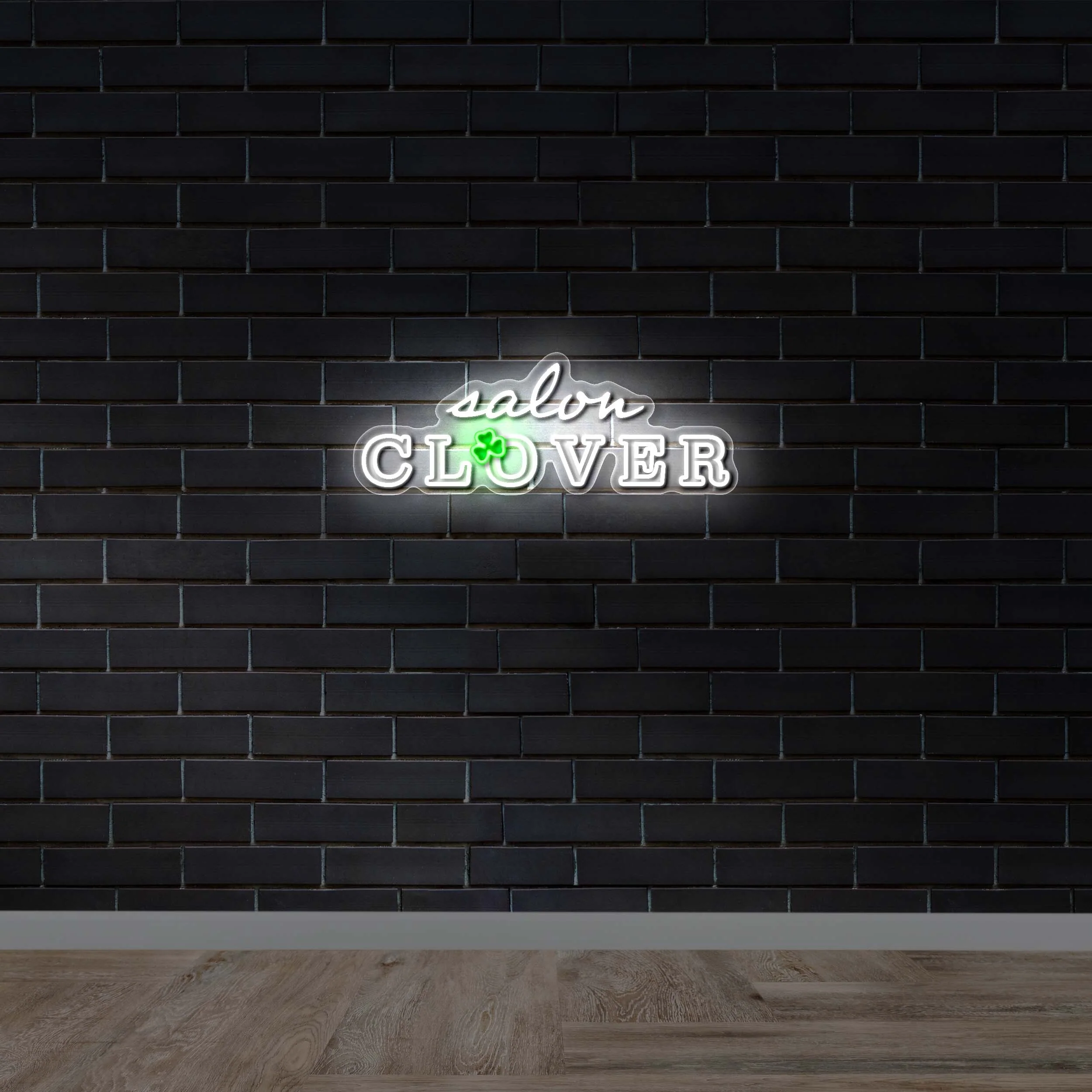 Salon Clover - Premium Neon Artwork