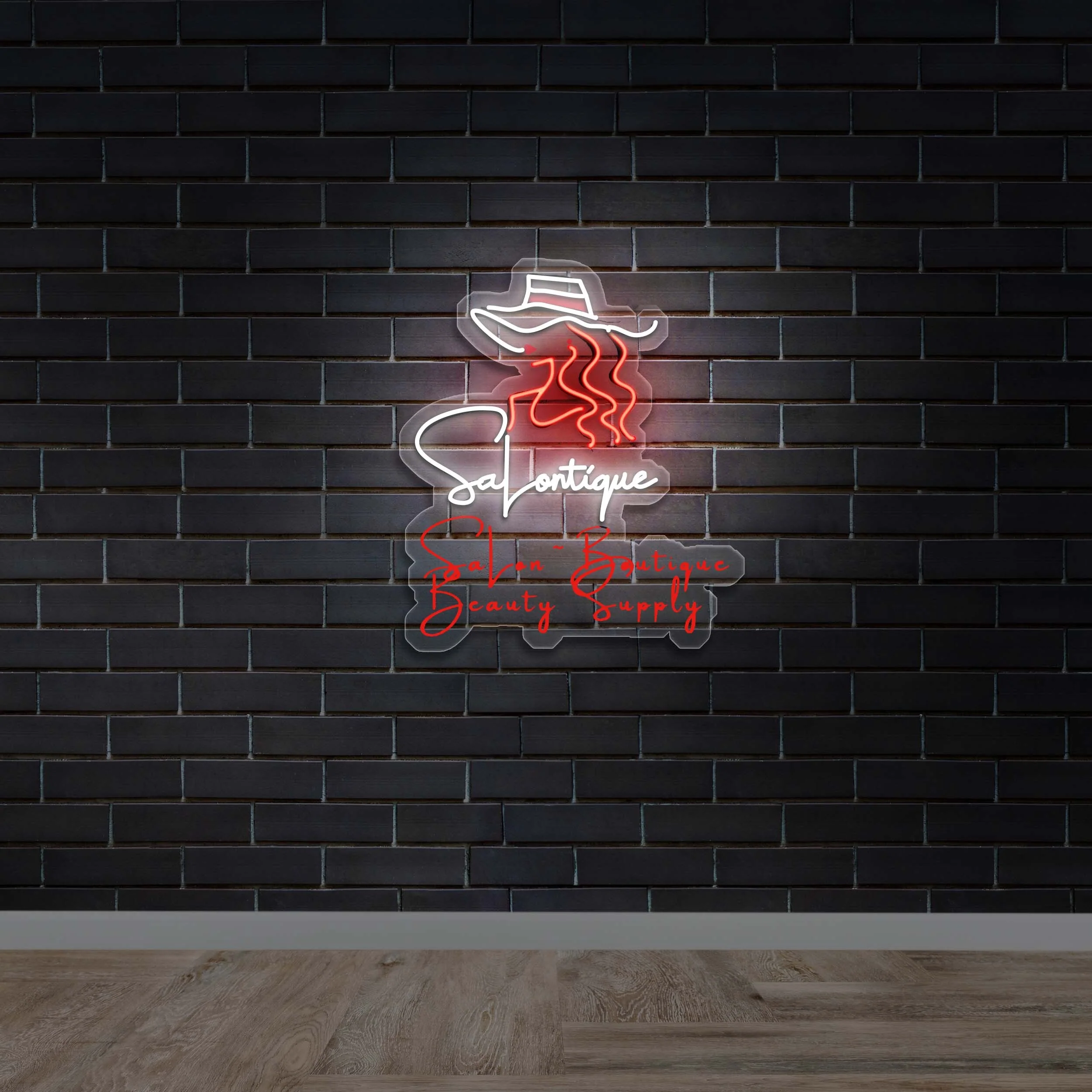 Salontique - Premium Neon Artwork
