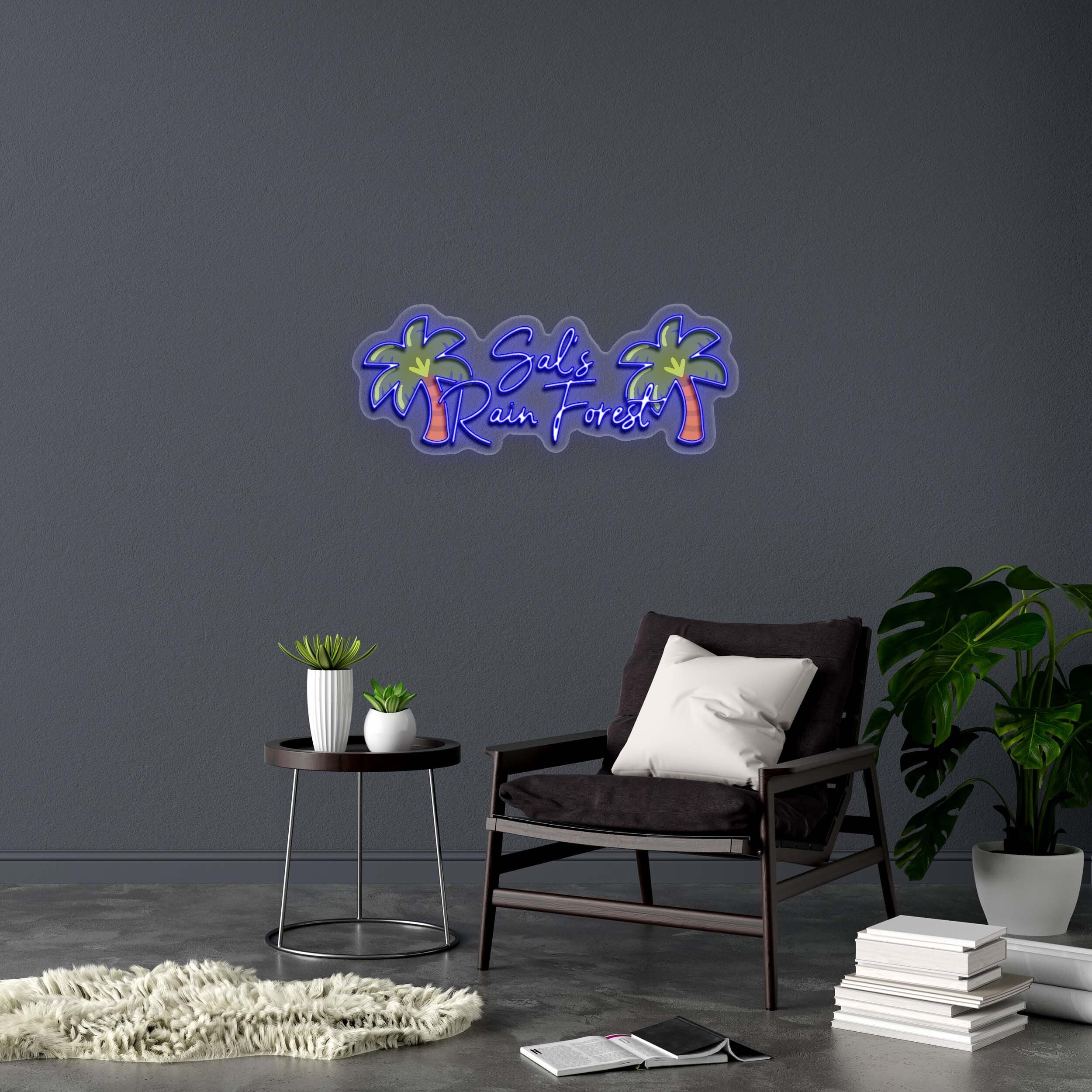 🌴Sal’s Rain Forest🌴 - Premium Neon Artwork