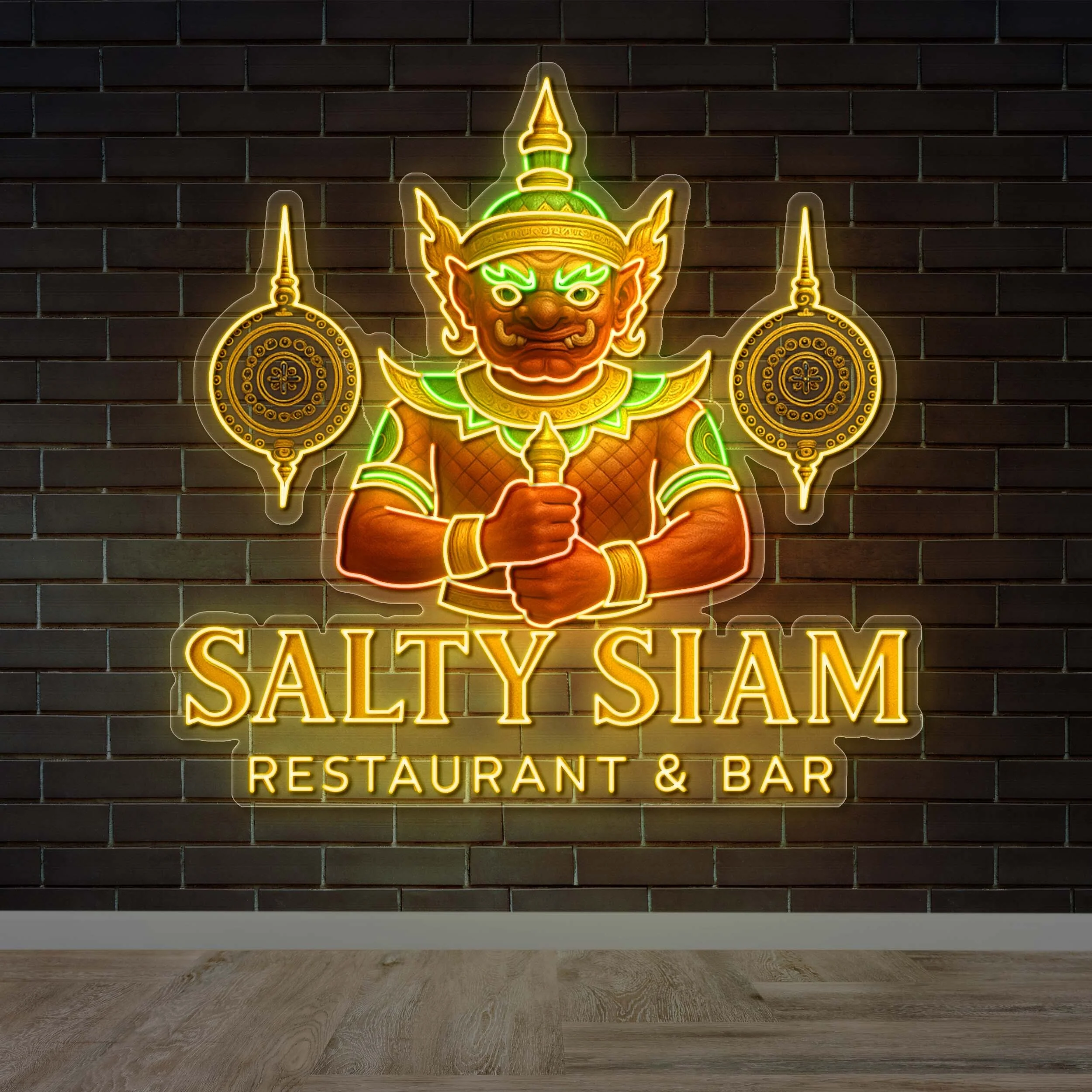 SALTY SIAM RESTAURANT & BAR - Premium Neon Artwork