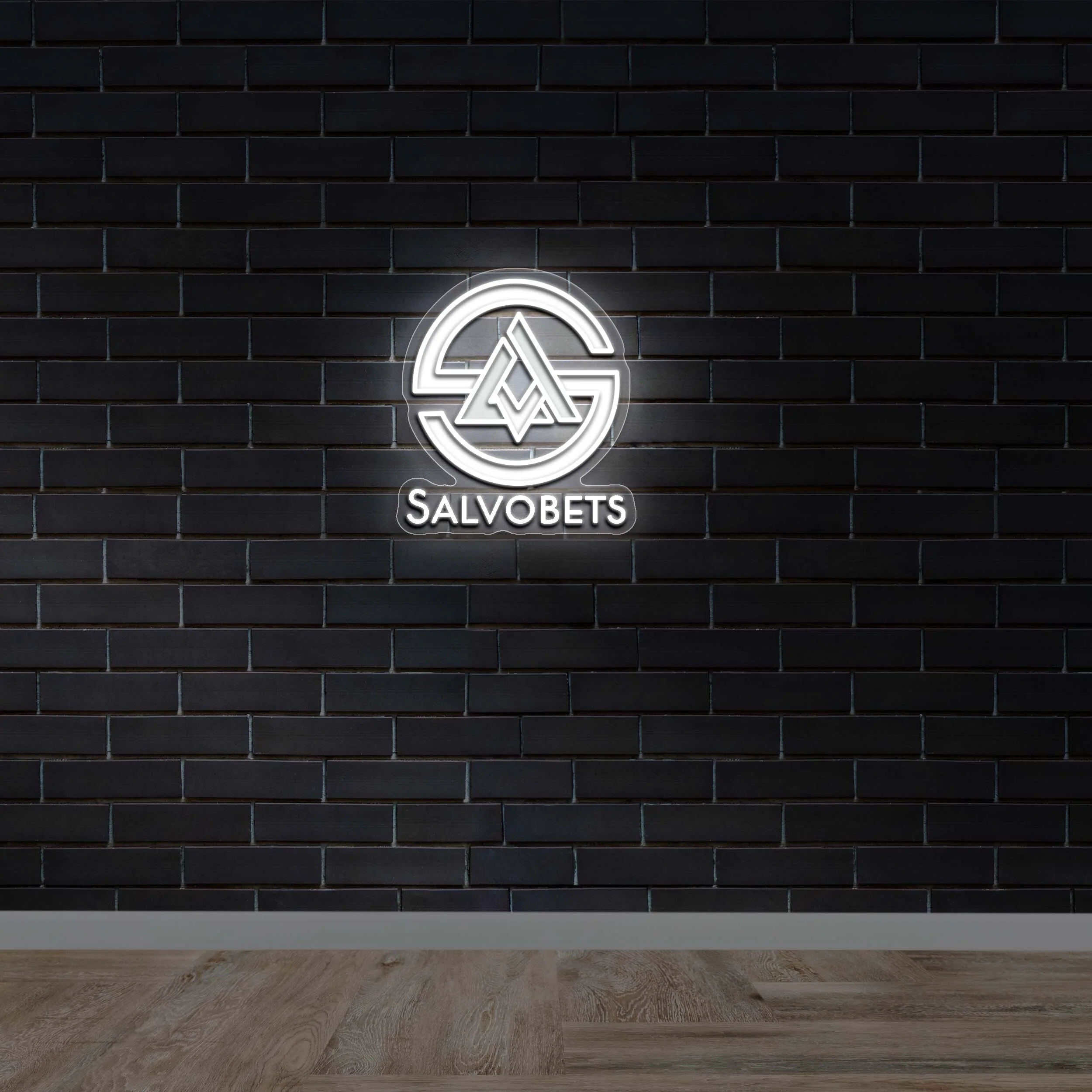 SALVOBETS - Premium Neon Artwork