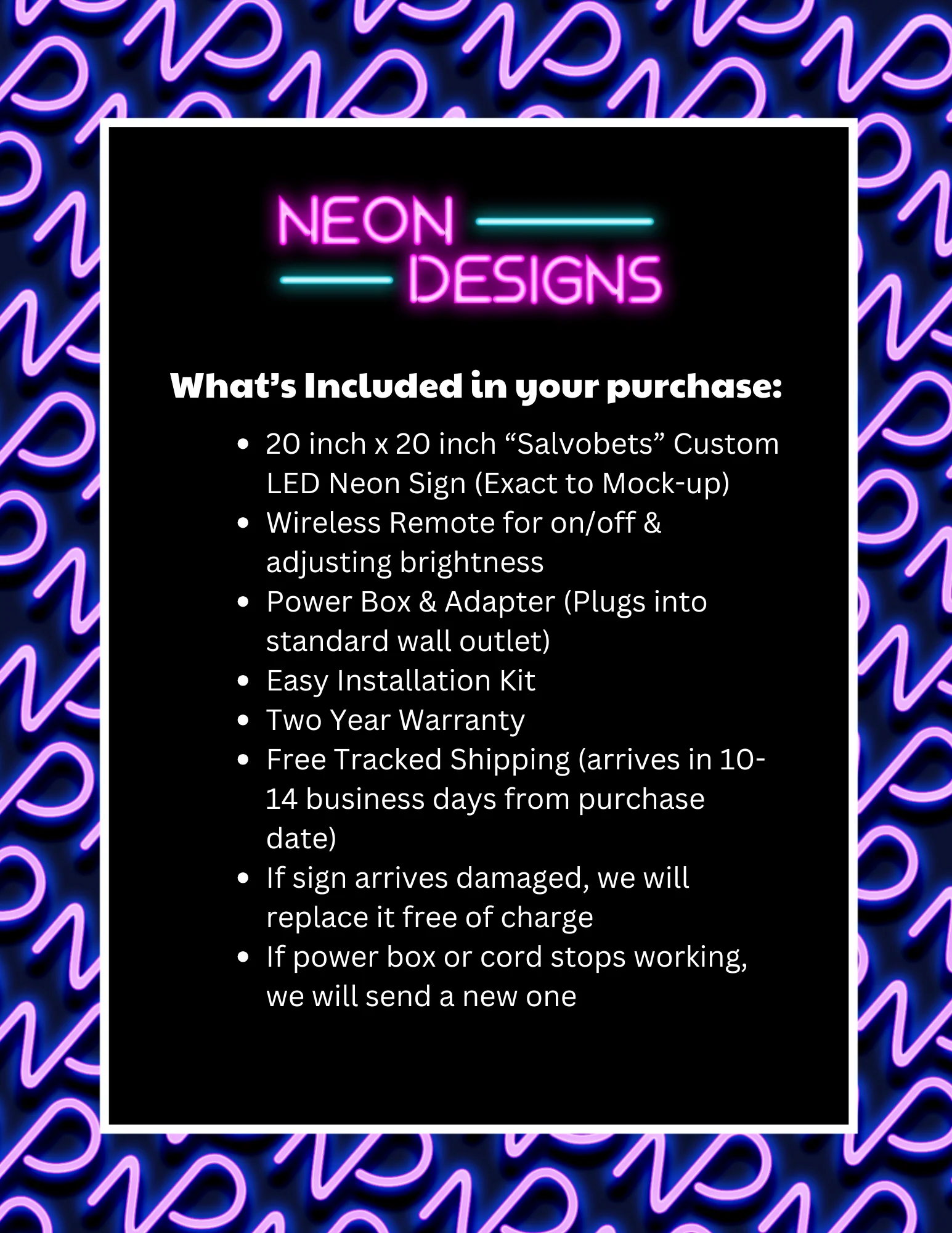 SALVOBETS - Premium Neon Artwork - Image 2