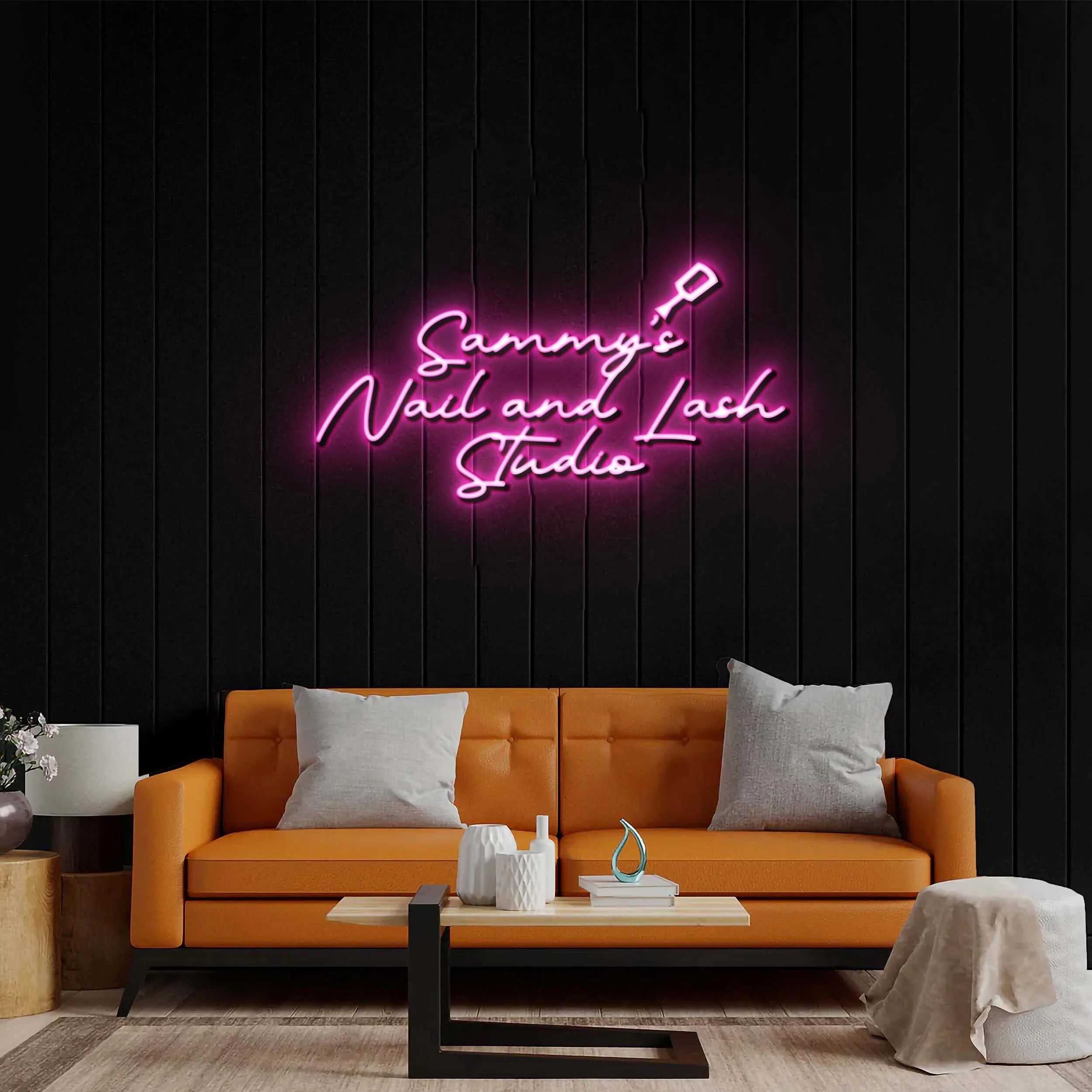 Sammy’s Nail and Lash studio - Premium Neon Artwork