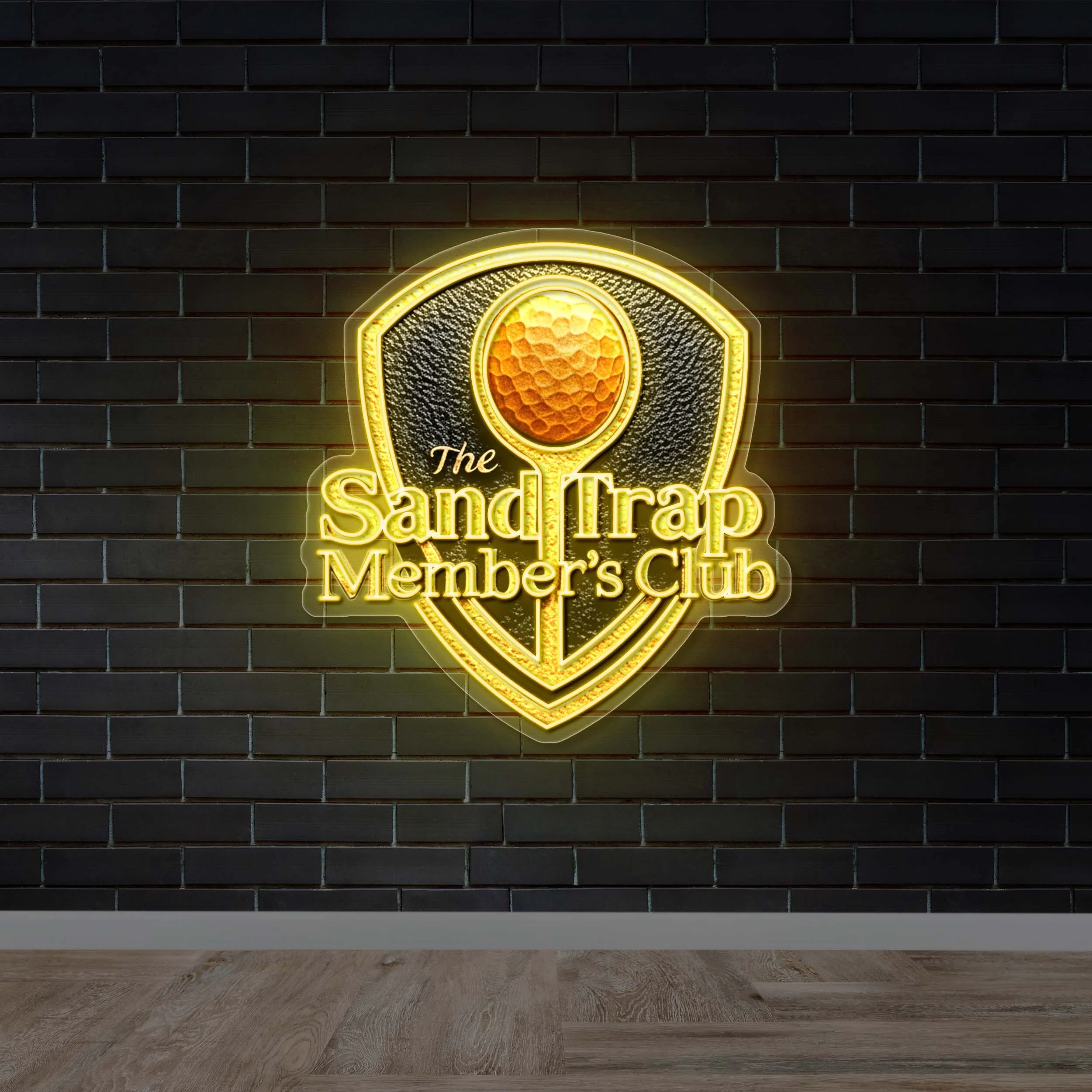Sand Trap Member’s Club - Premium Neon Artwork