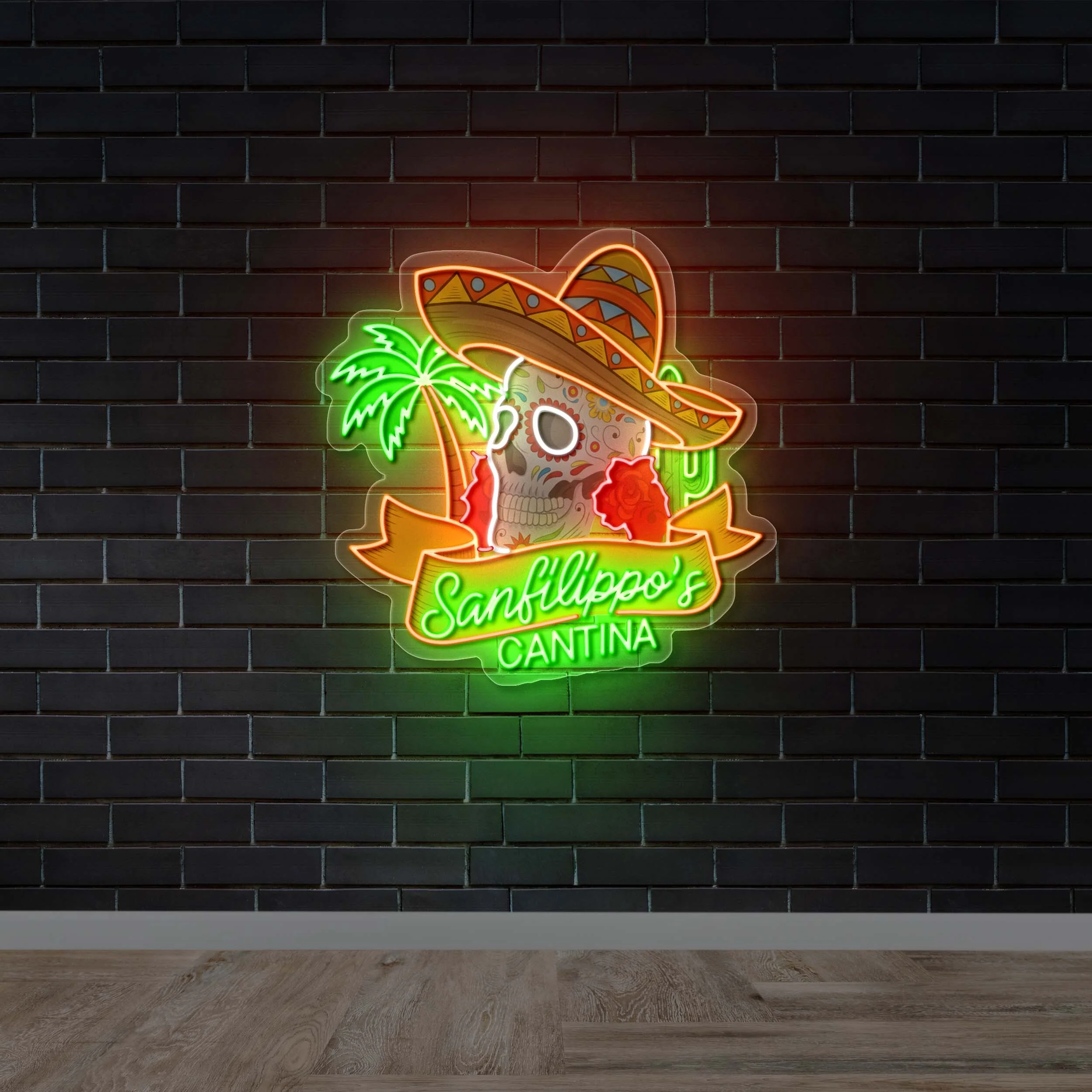 Sanfilippo’s Cantina - Premium Neon Artwork