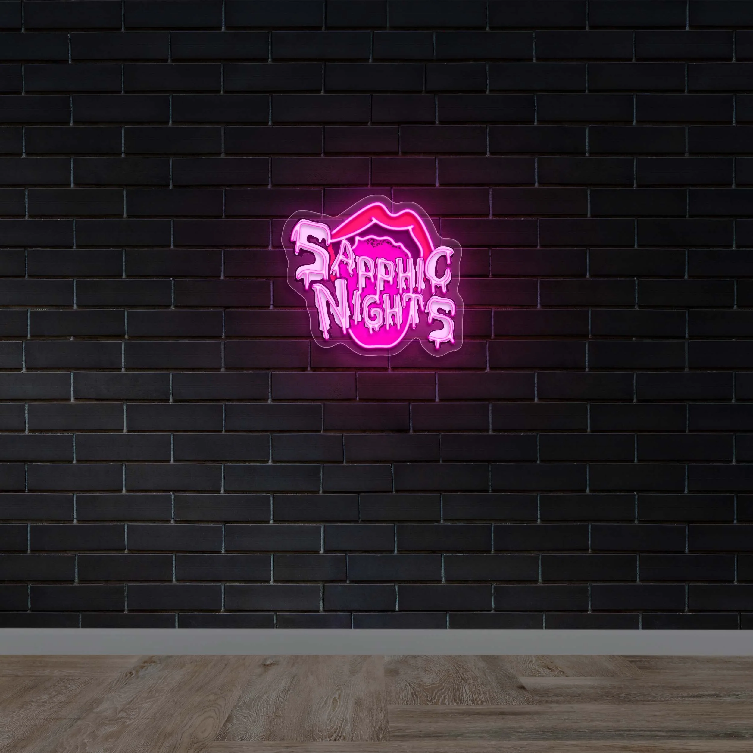 SAPPHIC NIGHTS - Premium Neon Artwork