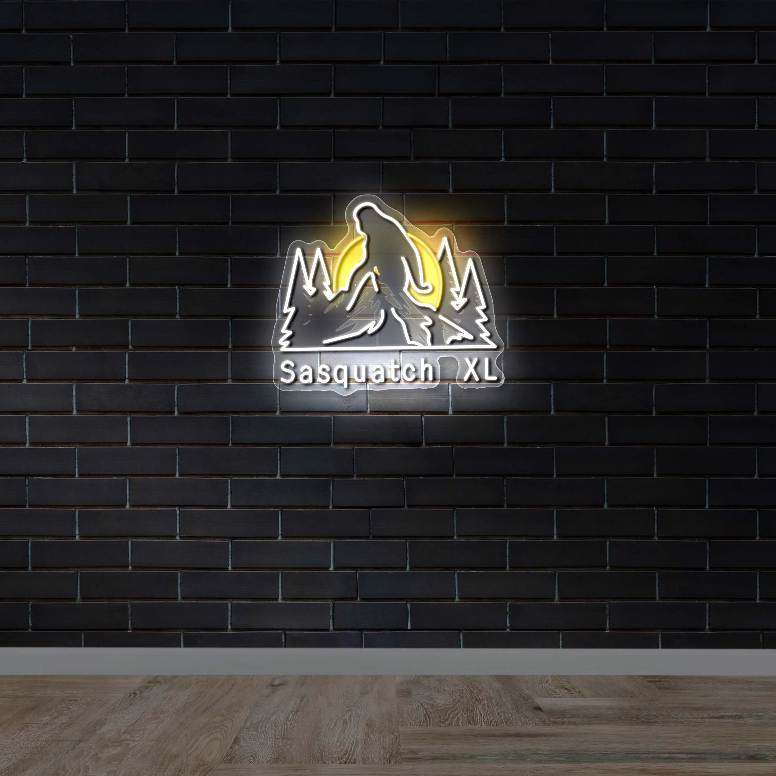Sasquatch XL - Premium Neon Artwork