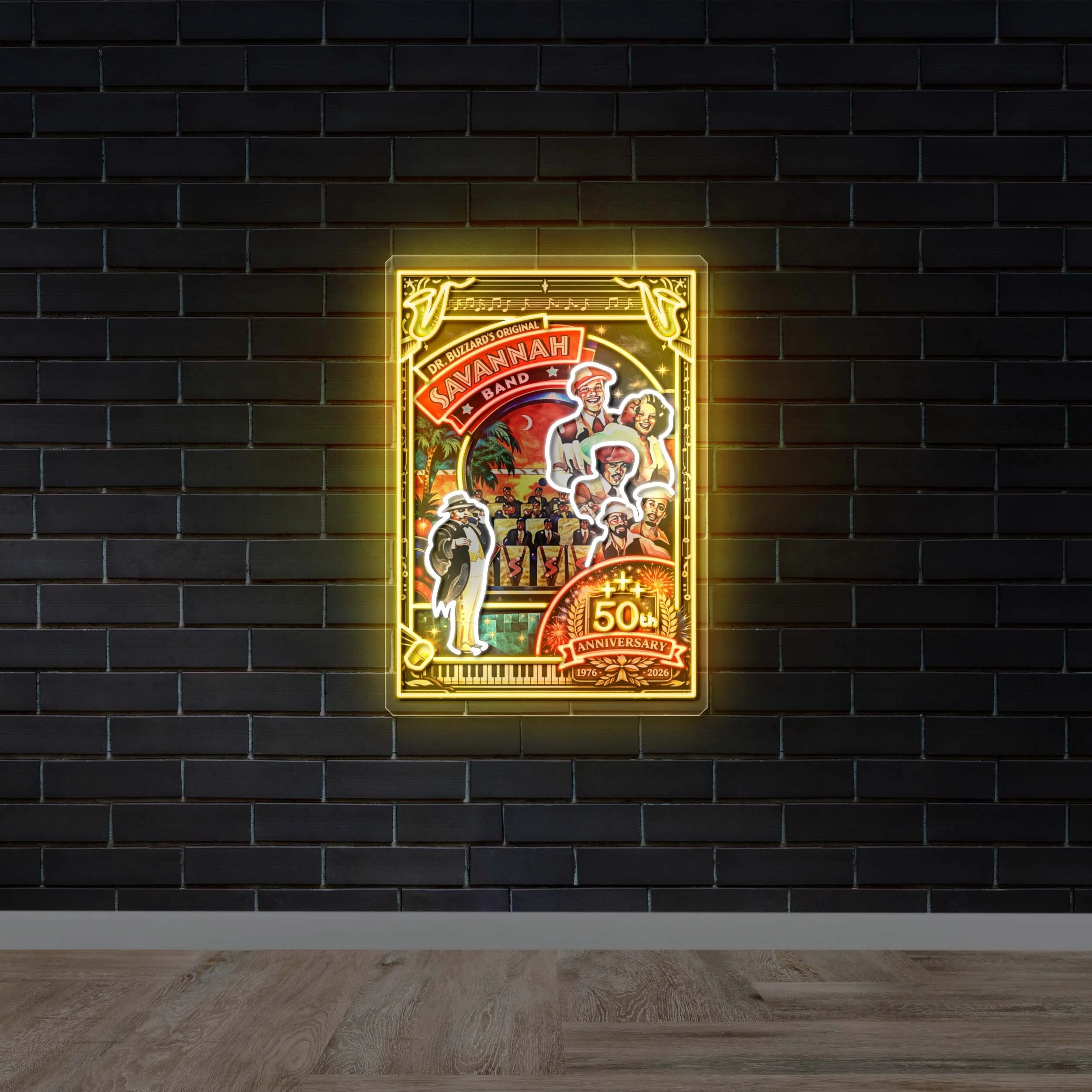 SAVANNAH BAND | 2nd Version - Premium Neon Artwork