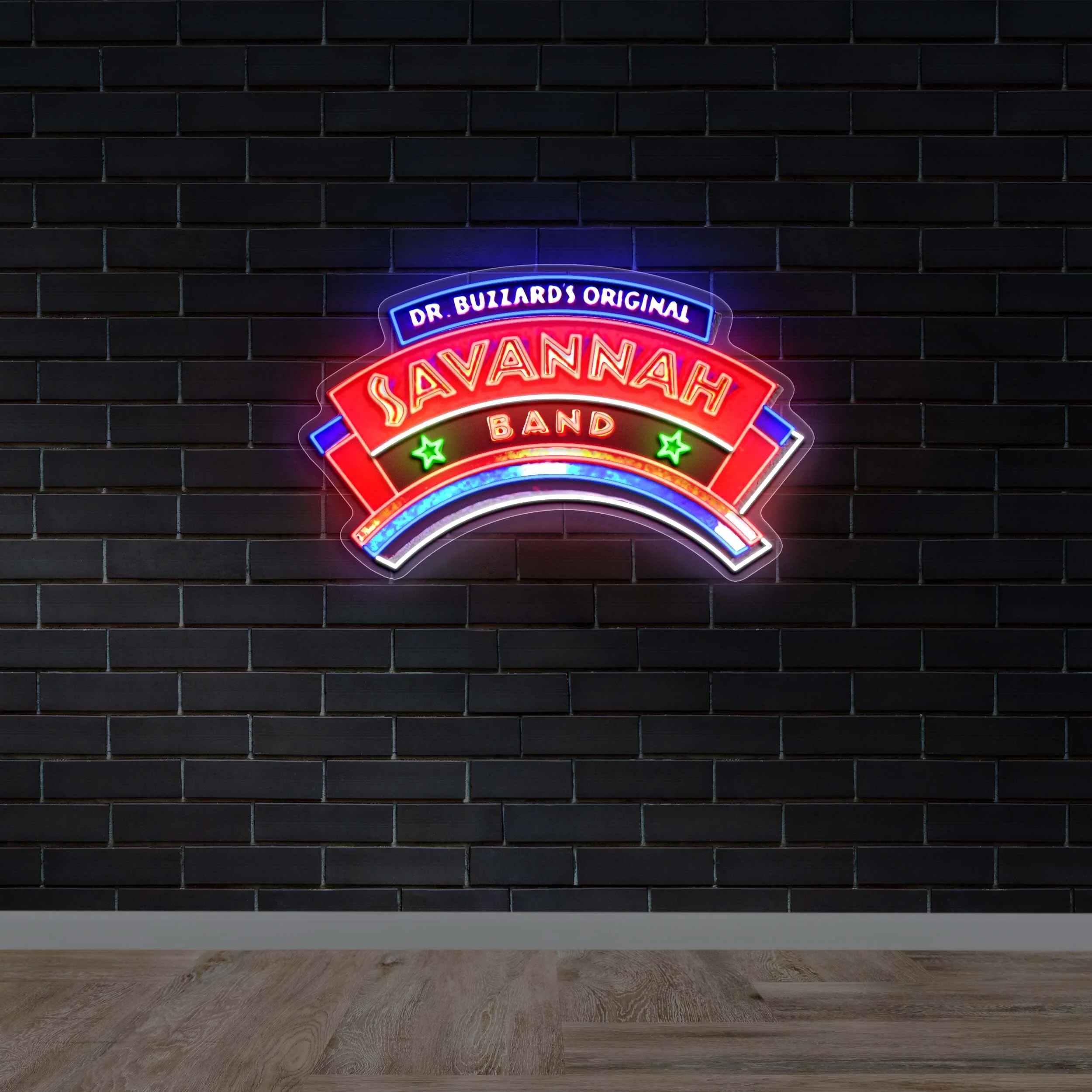 SAVANNAH BAND | 3rd Version - Premium Neon Artwork